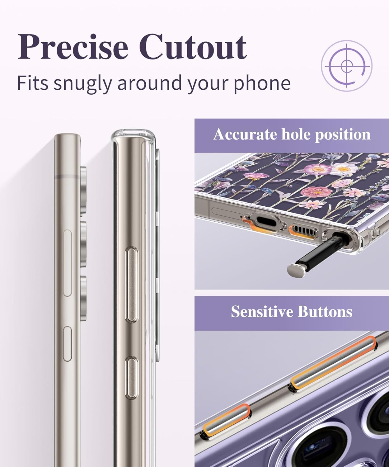 Samsung S24 Ultra Case Floratopia