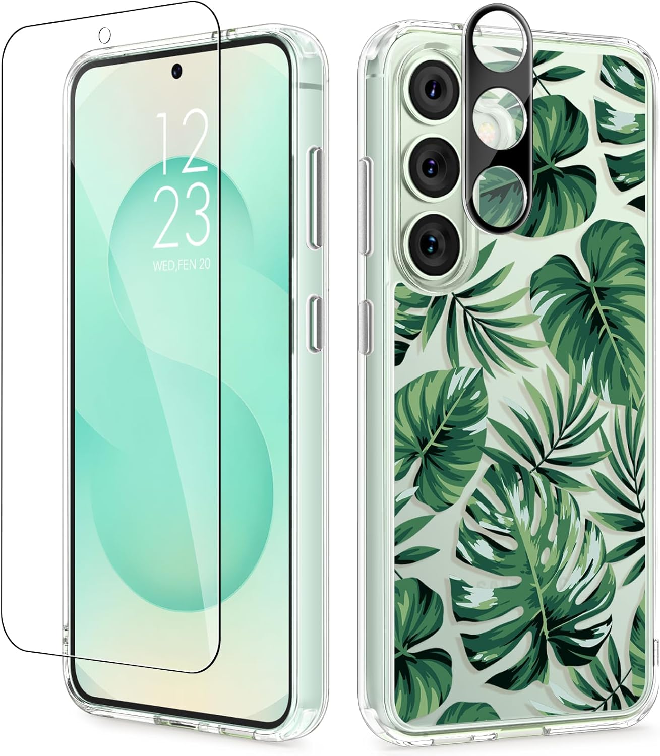 GVIEWIN for Samsung Galaxy S25 Plus Floral Case