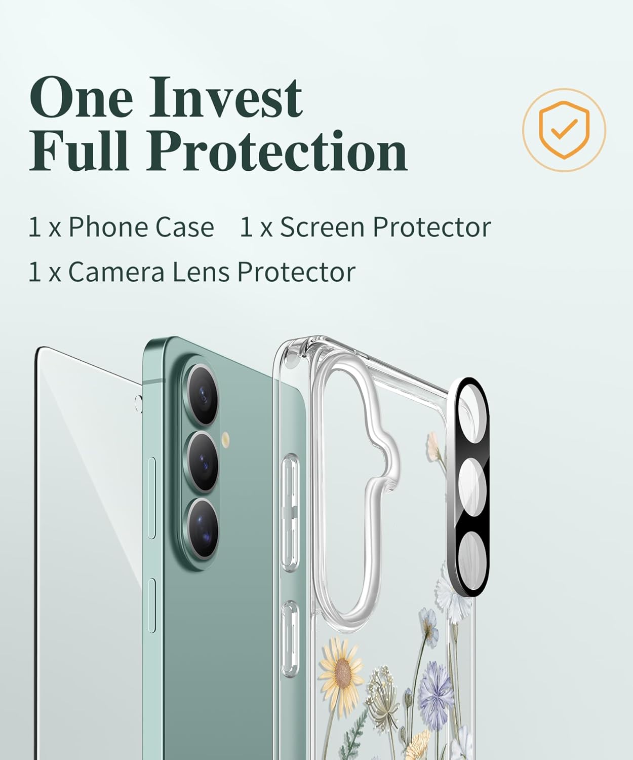 GVIEWIN Compatible with Samsung Galaxy S26 Plus Case