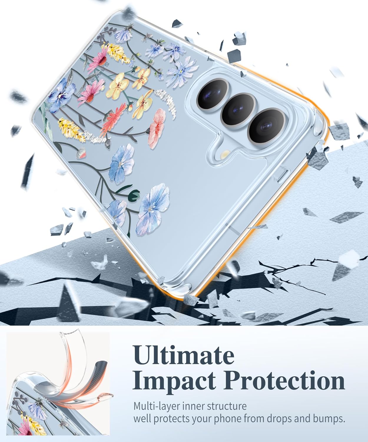 GVIEWIN Compatible with Samsung Galaxy S26 Plus Case