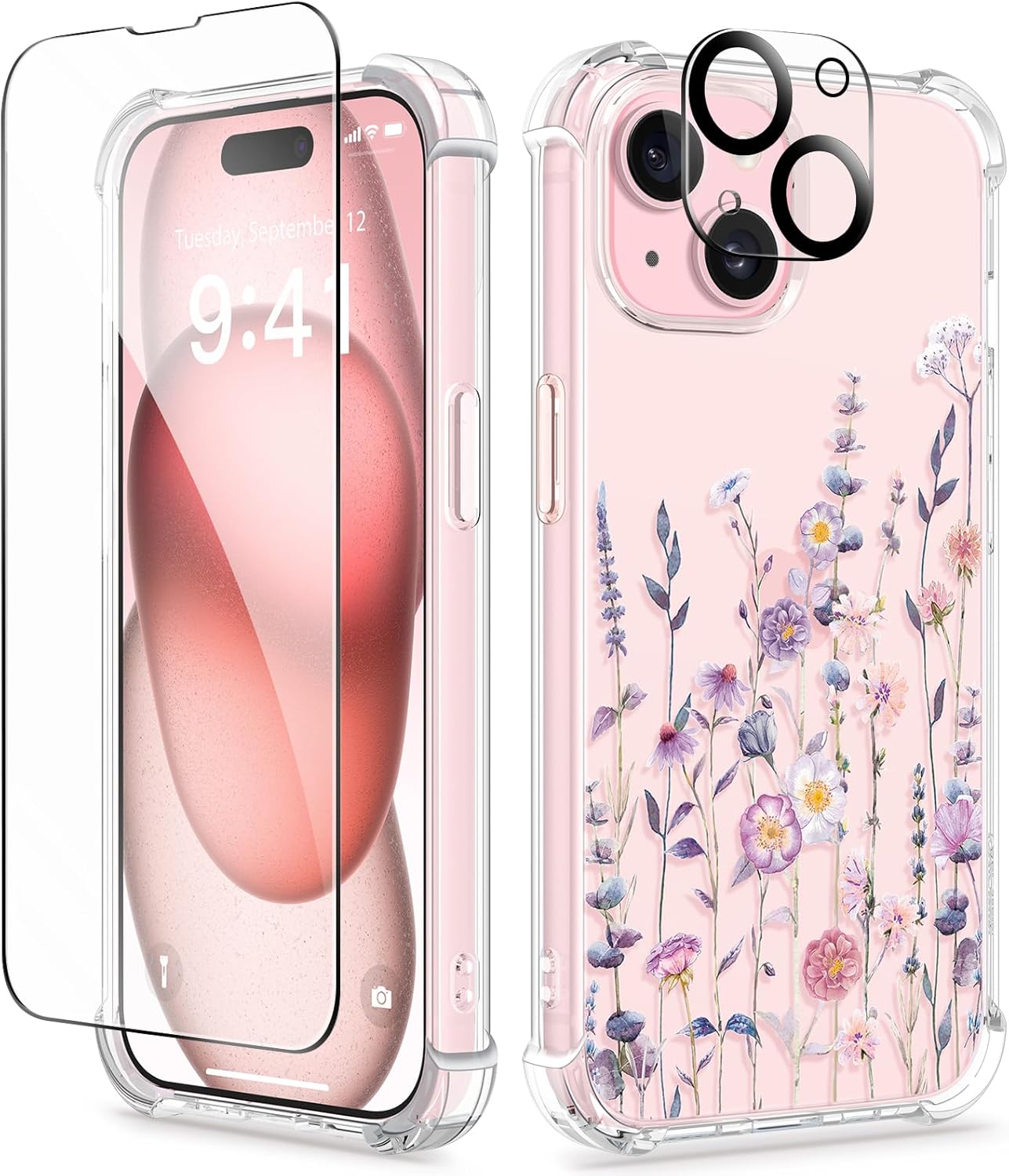 GVIEWIN for iPhone 15 Plus Case