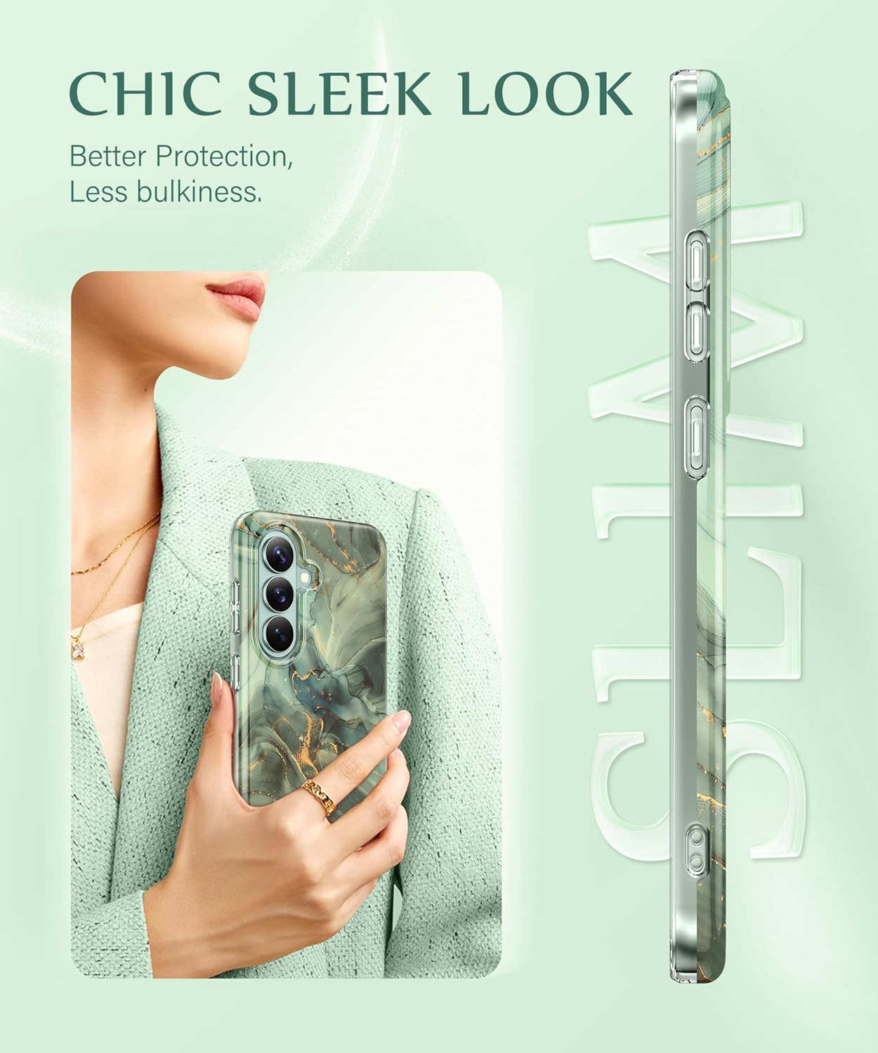 GVIEWIN Compatible with Samsung Galaxy S26 Case