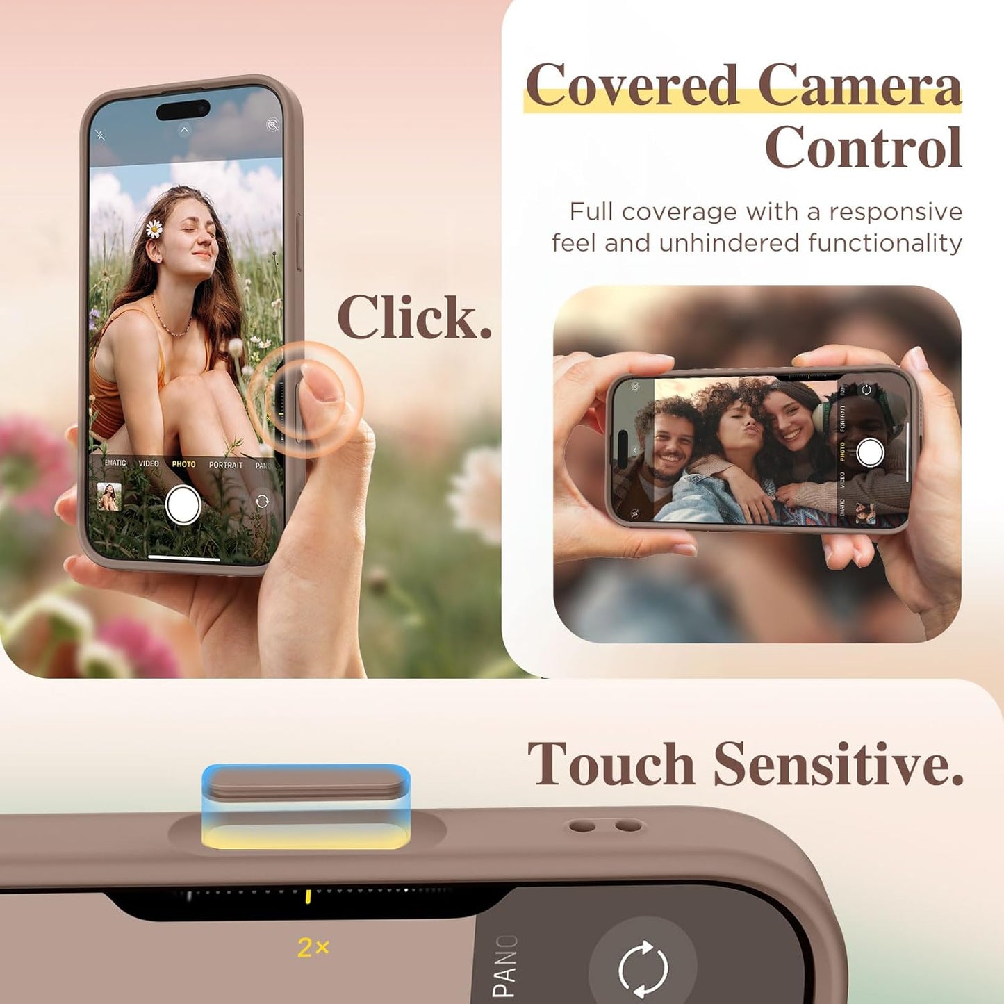 GVIEWIN for iPhone 16 Pro Max Case Compatible with MagSafe