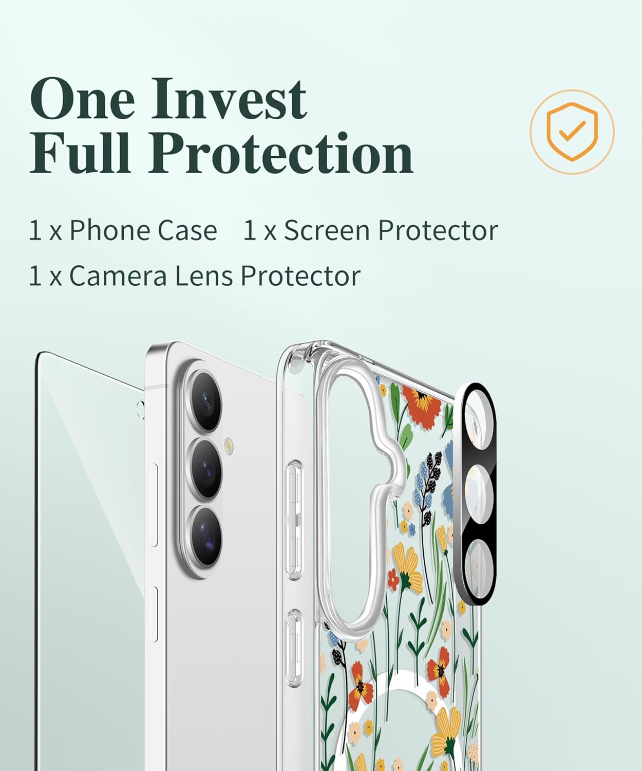 GVIEWIN Compatible with Samsung Galaxy S26 Plus Case