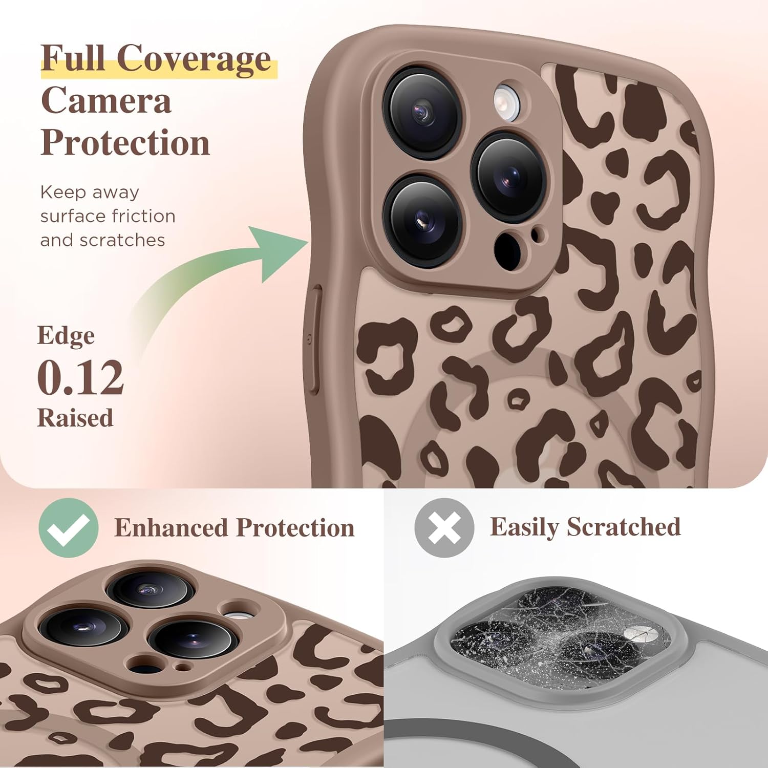 GVIEWIN for iPhone 16 Pro Case Compatible with MagSafe