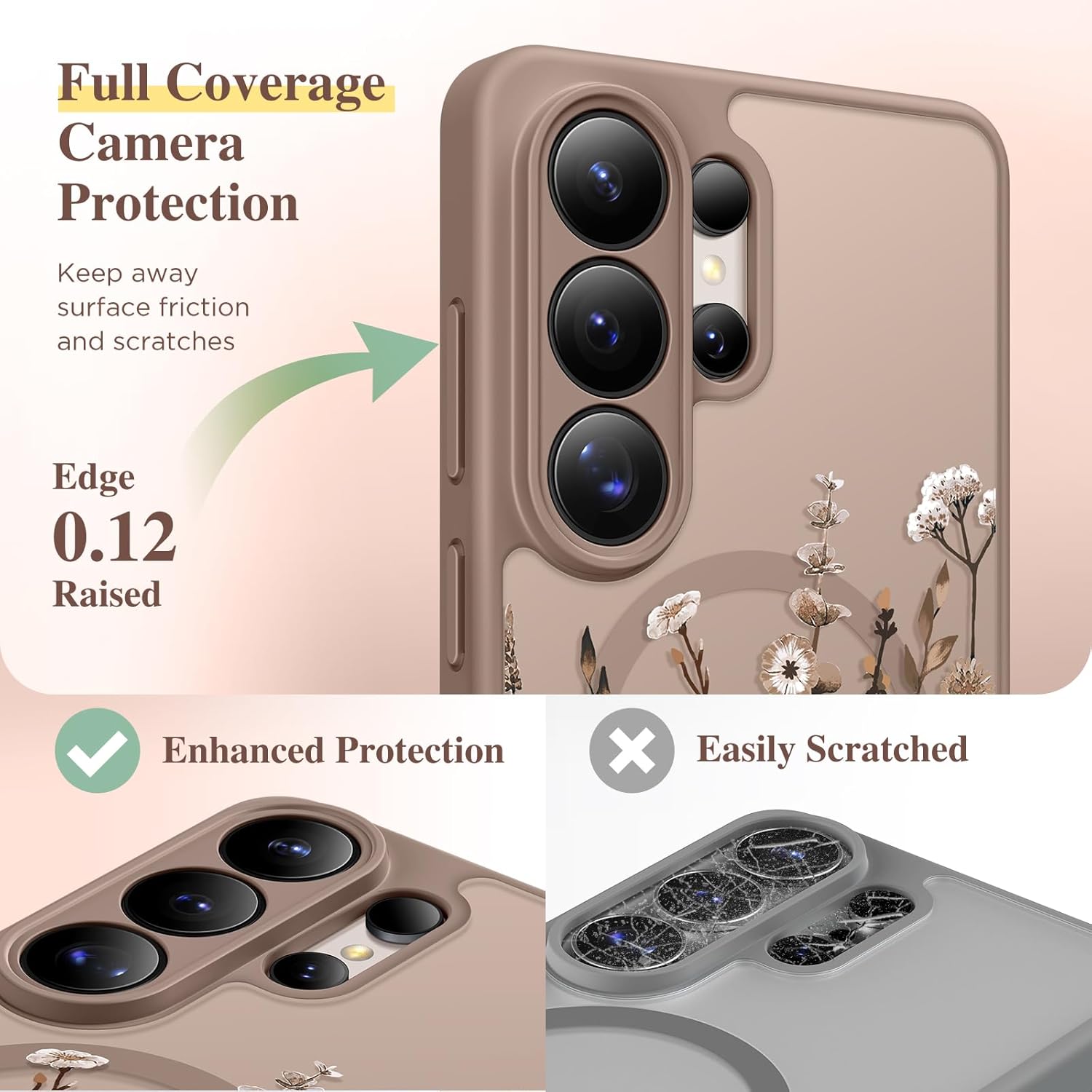 GVIEWIN for Samsung Galaxy S26 Ultra Case Compatible with MagSafe