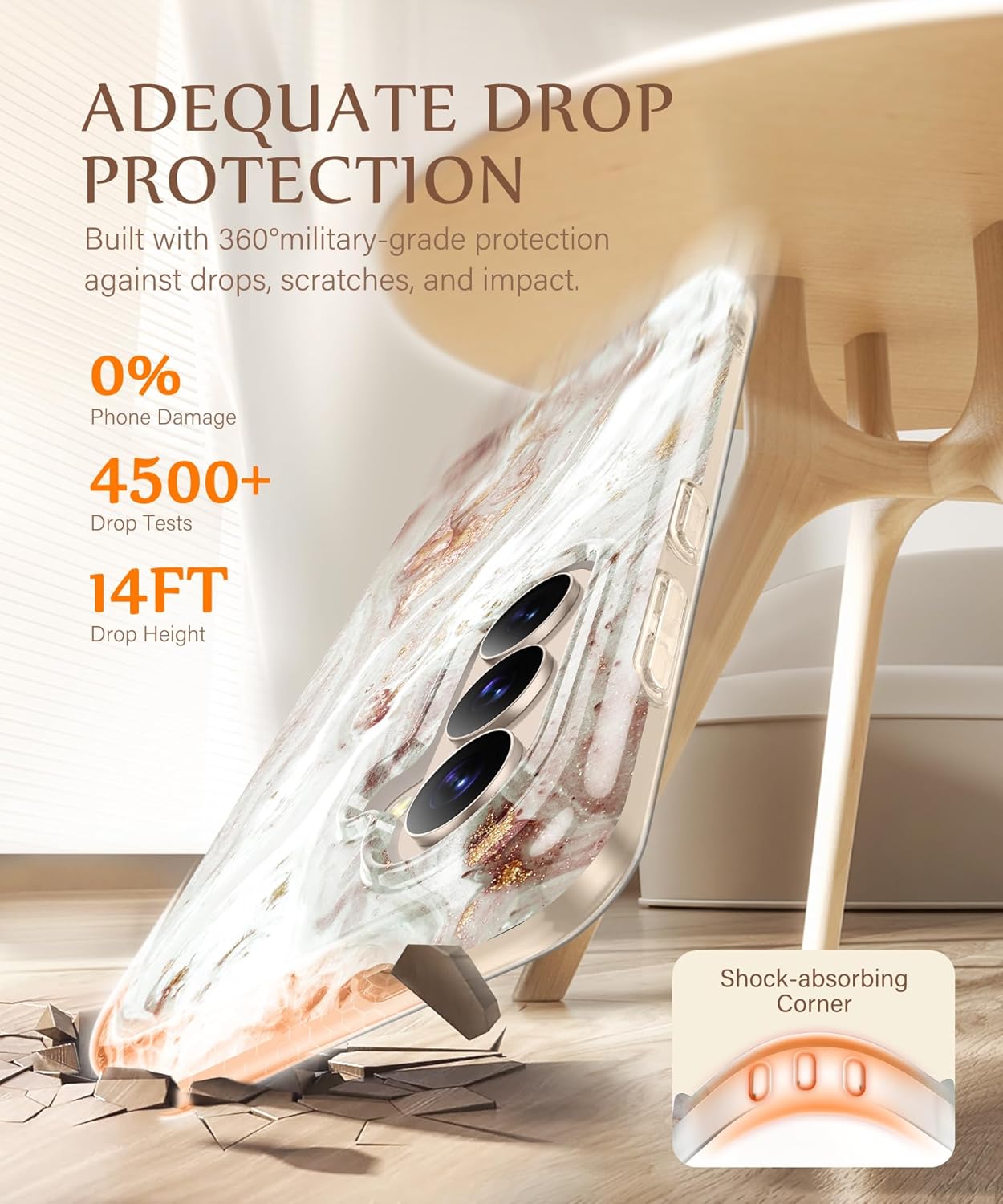 GVIEWIN Compatible with Samsung Galaxy S26 Case
