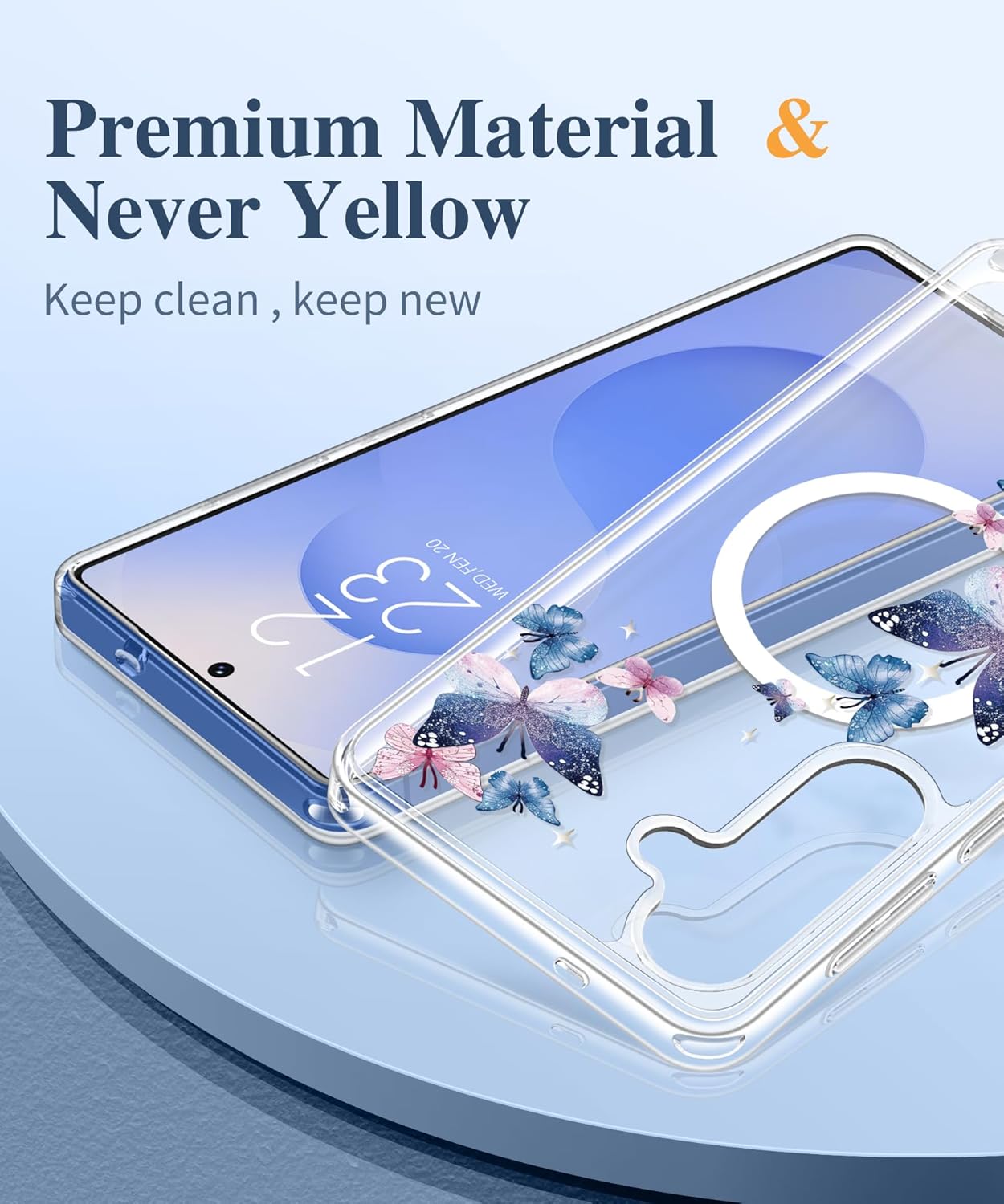 GVIEWIN Compatible with Samsung Galaxy S26 Plus Case