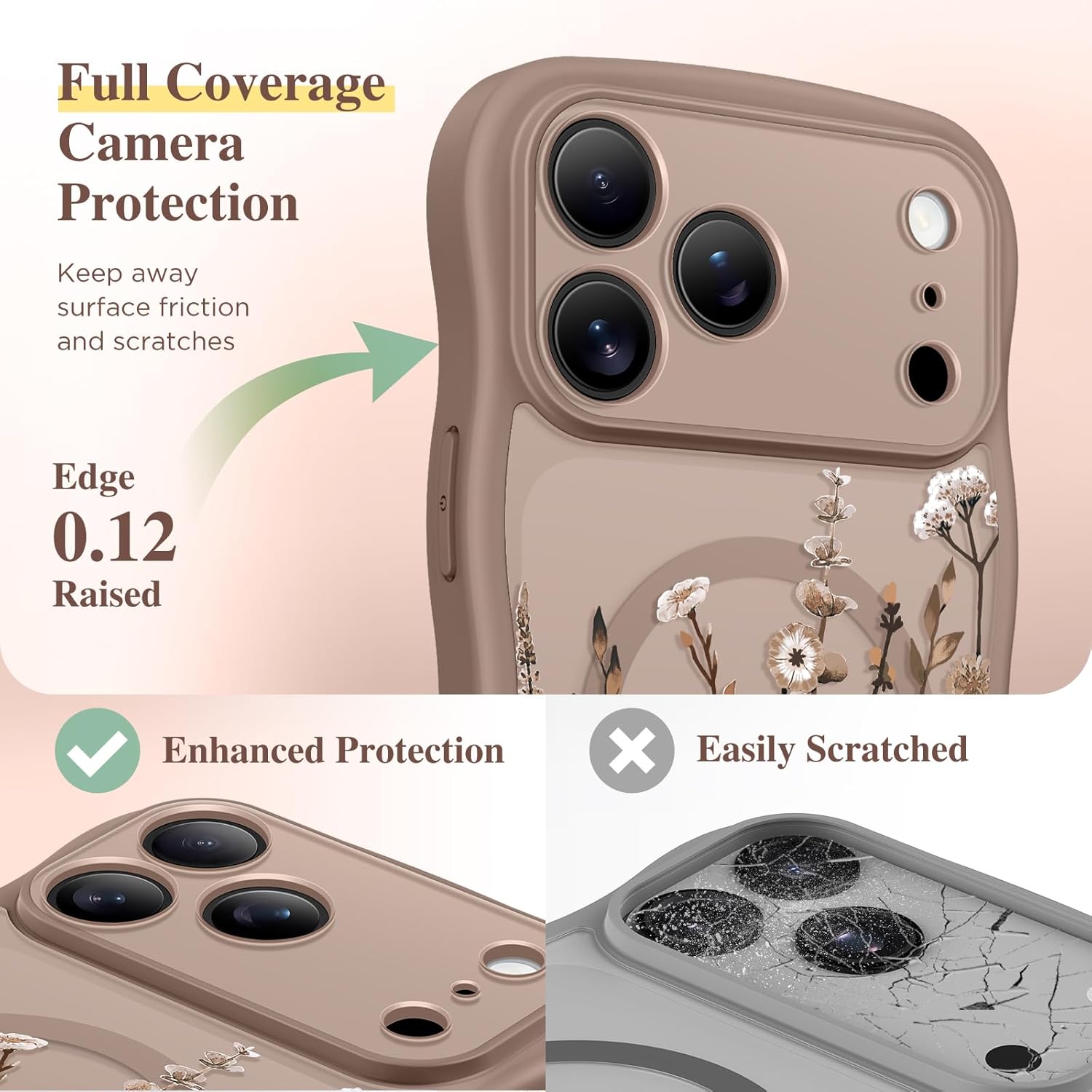 GVIEWIN for iPhone 17 Pro Max Case Compatible with MagSafe