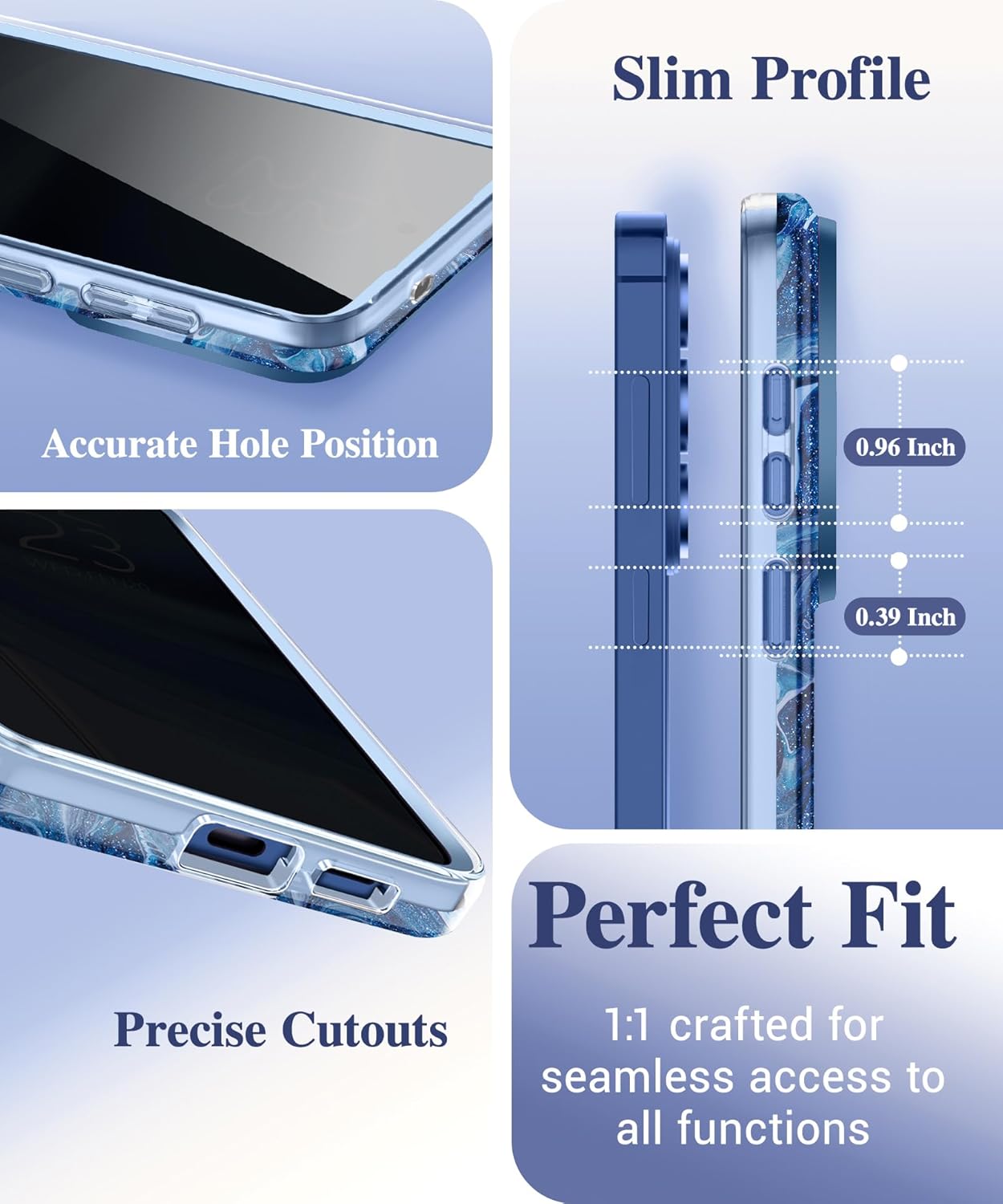 GVIEWIN Compatible with Samsung Galaxy S26 Plus Case