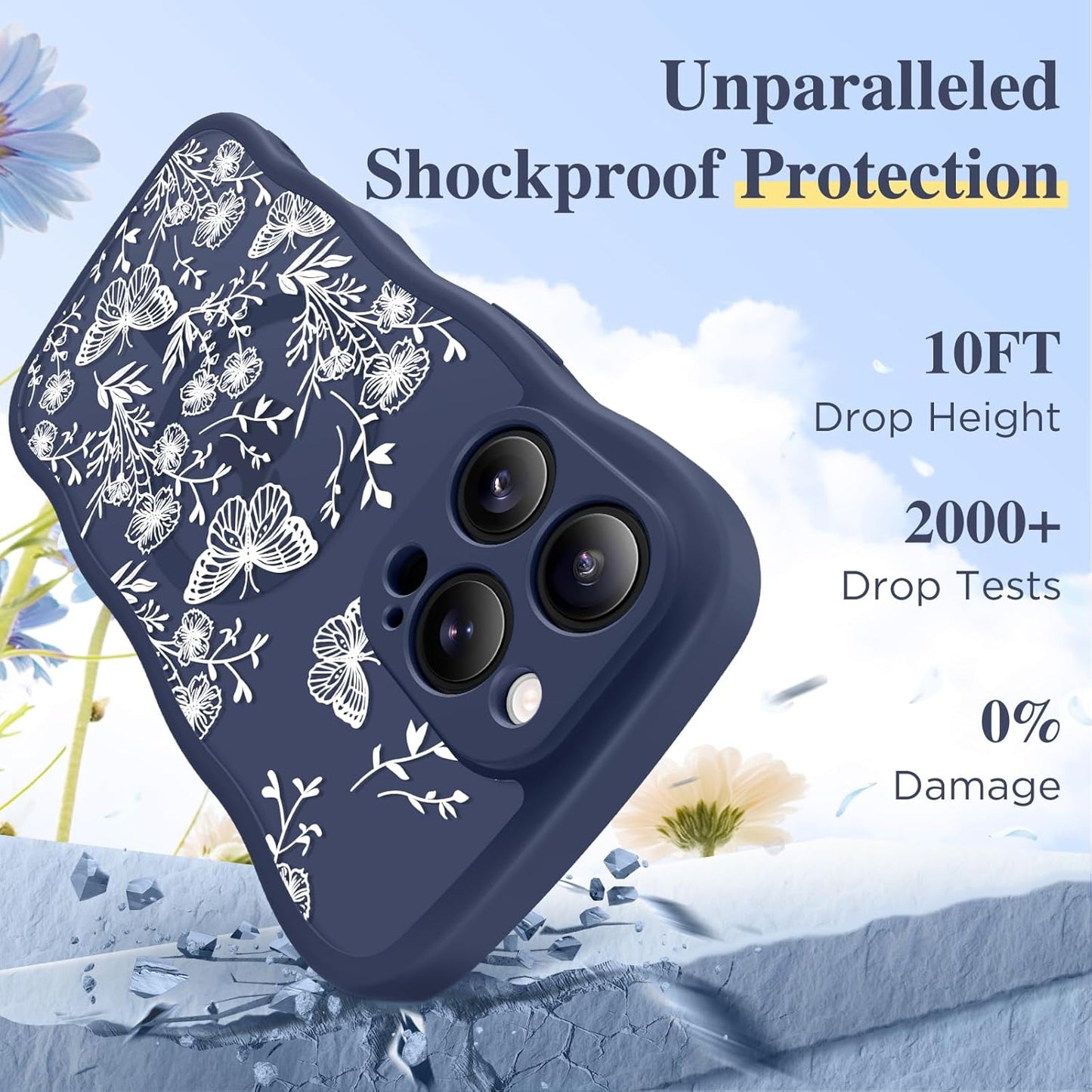 GVIEWIN for iPhone 16 Pro Max Case Compatible with MagSafe