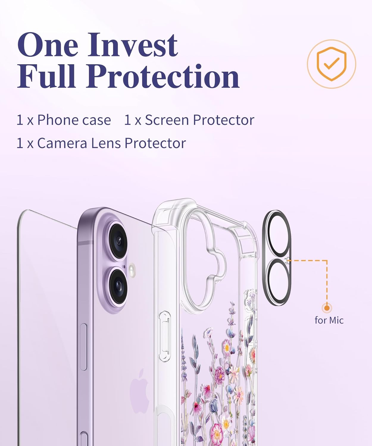 GVIEWIN for iPhone 17 Case