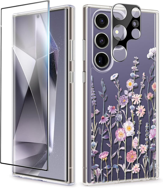 Samsung S24 Ultra Case Floratopia