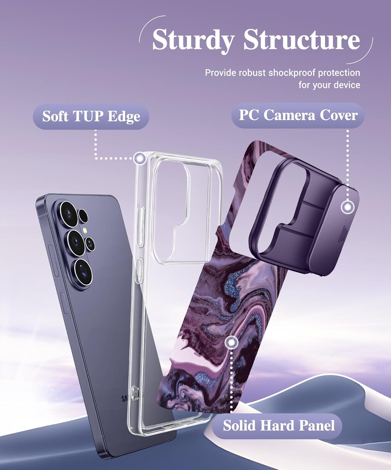GVIEWIN Compatible with Samsung Galaxy S26 Ultra Case
