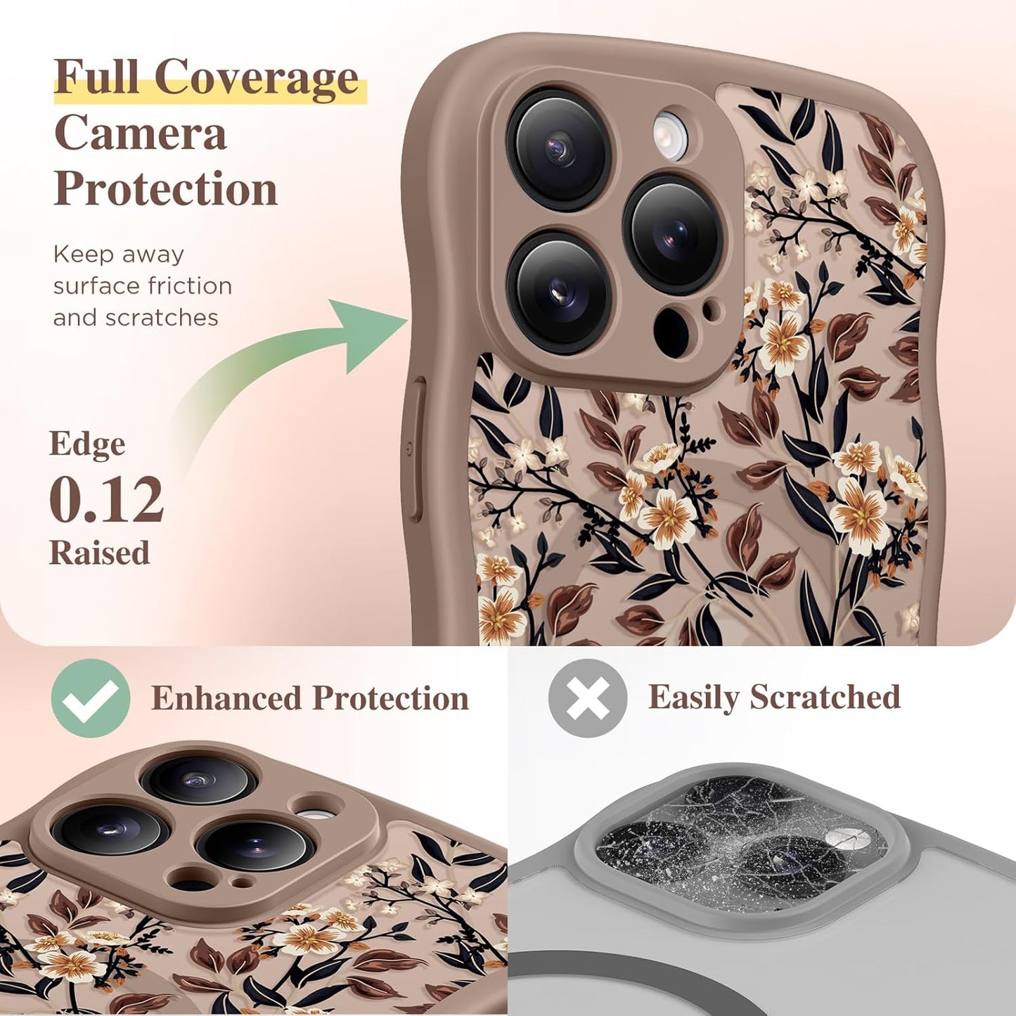 GVIEWIN for iPhone 16 Pro Max Case Compatible with MagSafe
