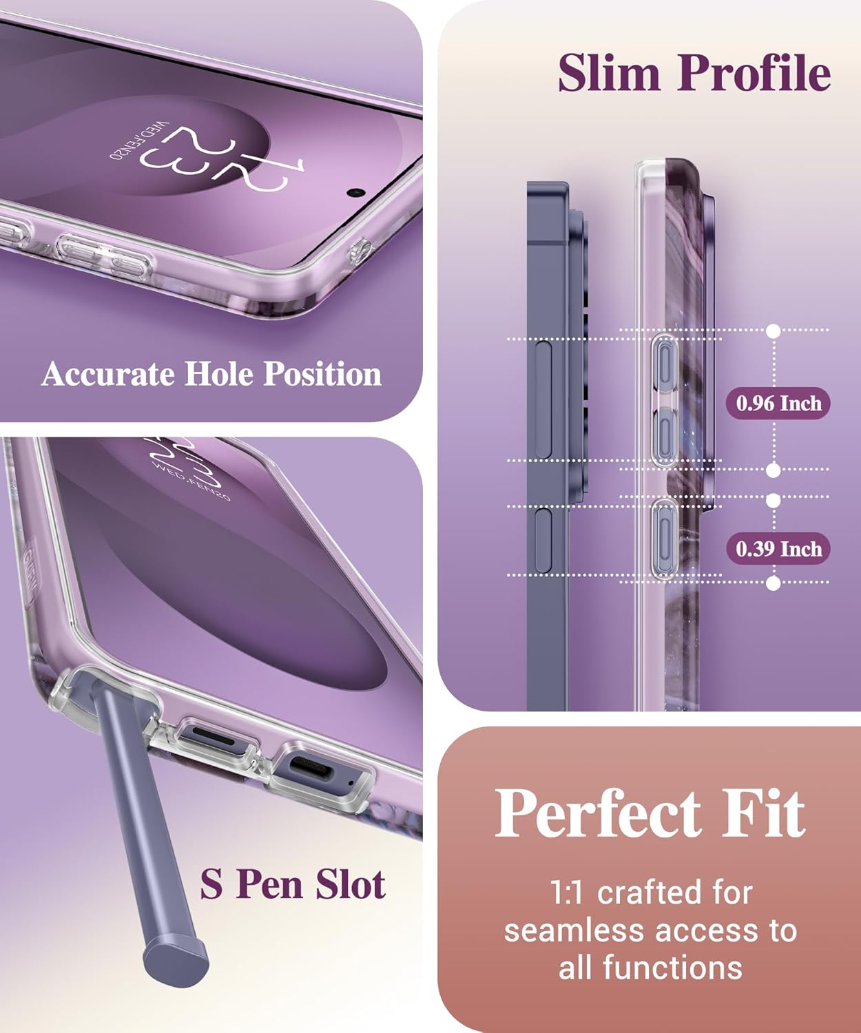 GVIEWIN Compatible with Samsung Galaxy S26 Ultra Case