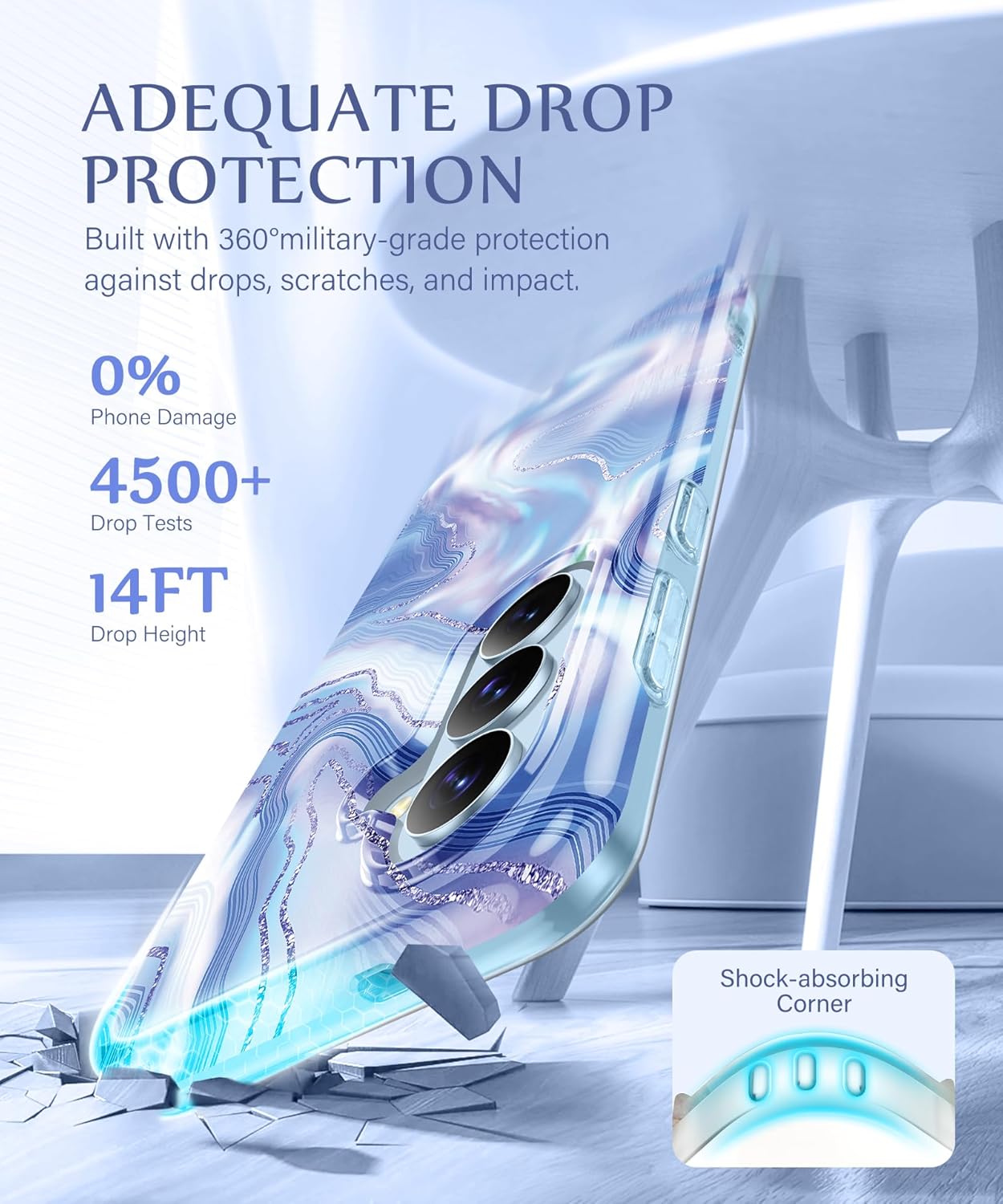 GVIEWIN Compatible with Samsung Galaxy S26 Case