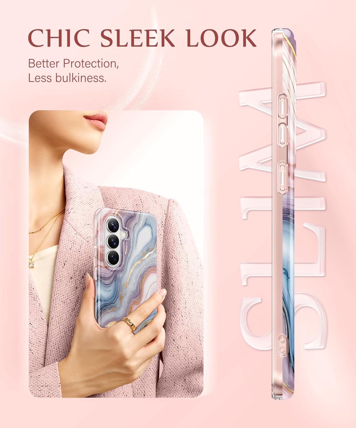 GVIEWIN Compatible with Samsung Galaxy S26 Case