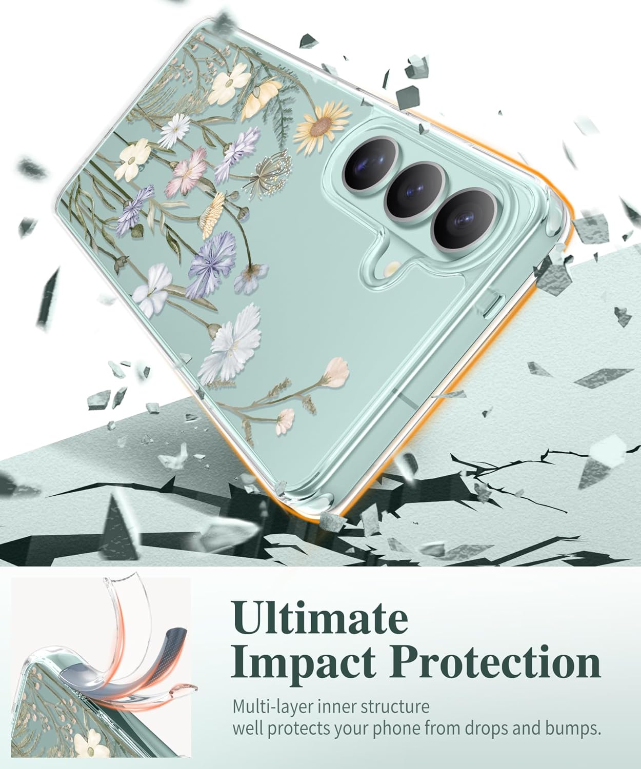 GVIEWIN Compatible with Samsung Galaxy S26 Plus Case