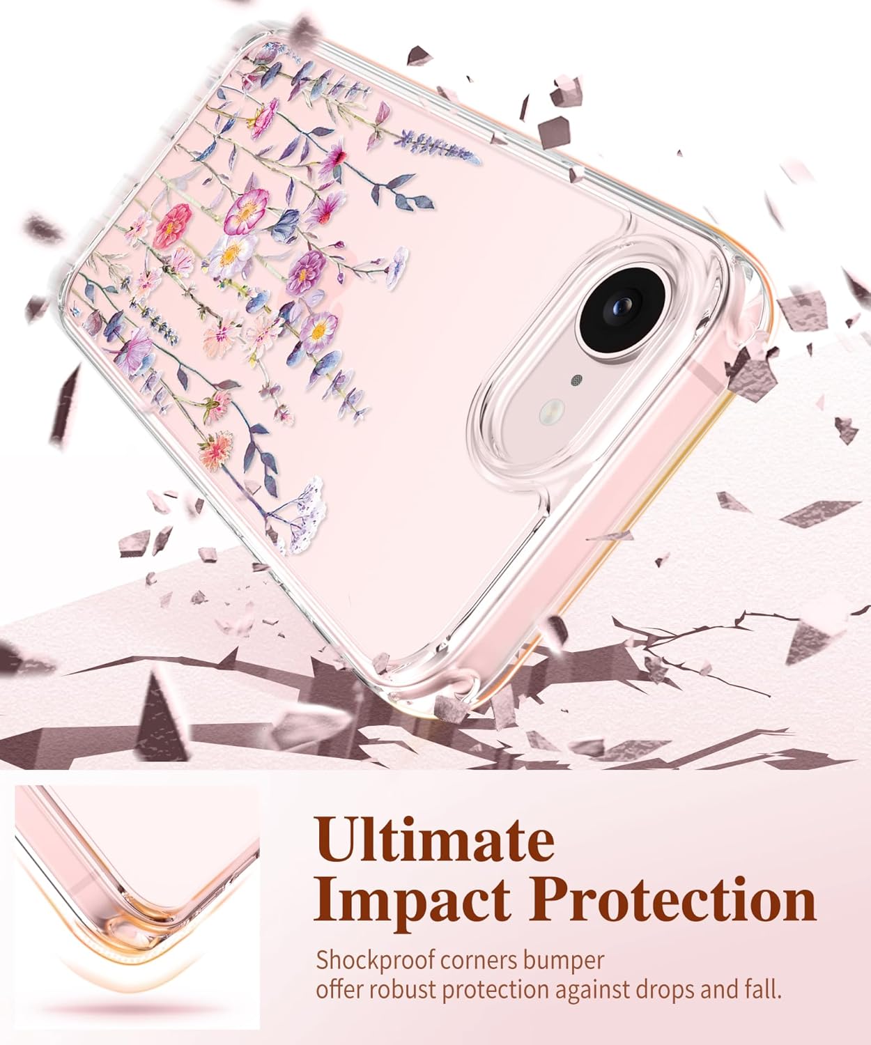 GVIEWIN for iPhone 17e Case & iPhone 16e Case
