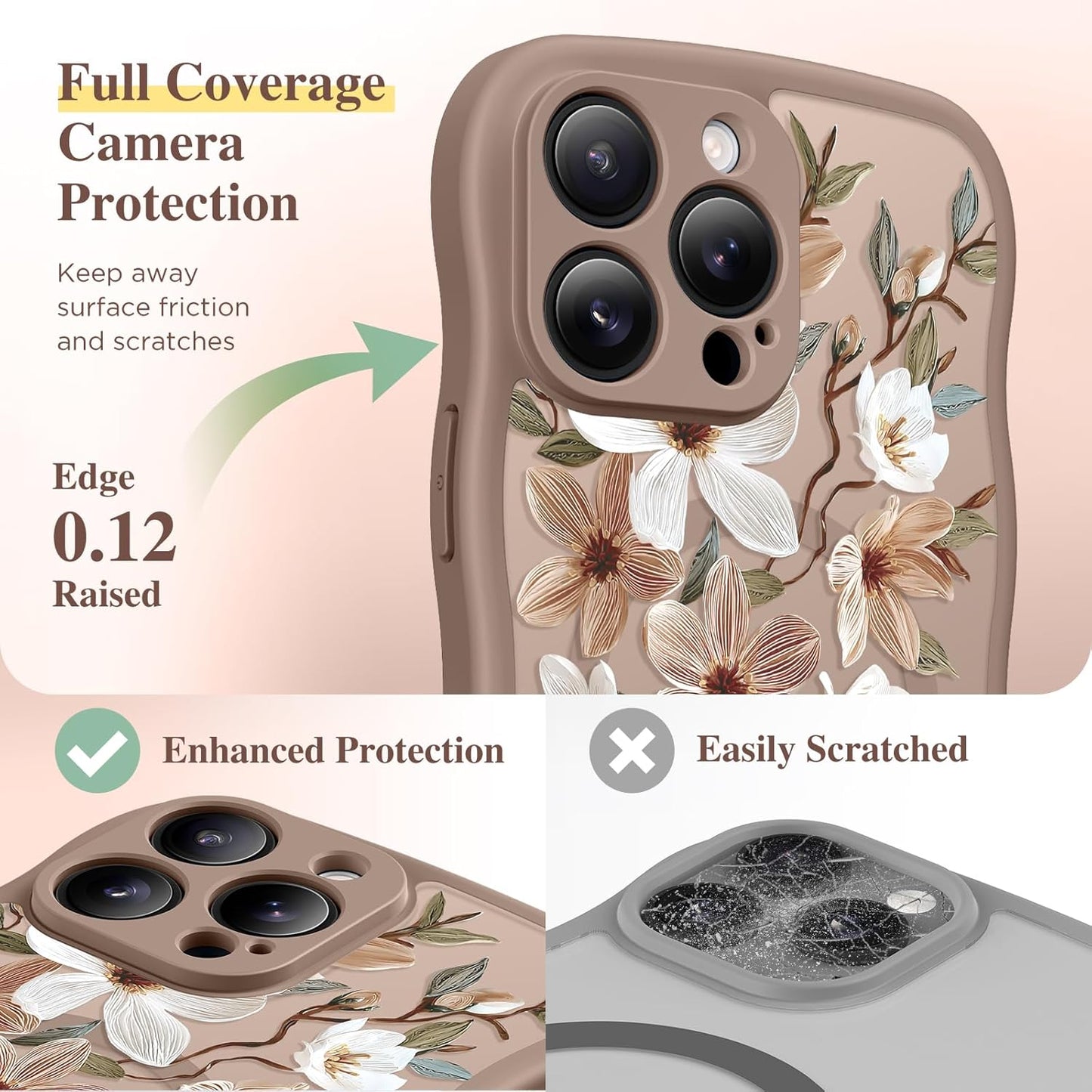GVIEWIN for iPhone 16 Pro Max Case Compatible with MagSafe