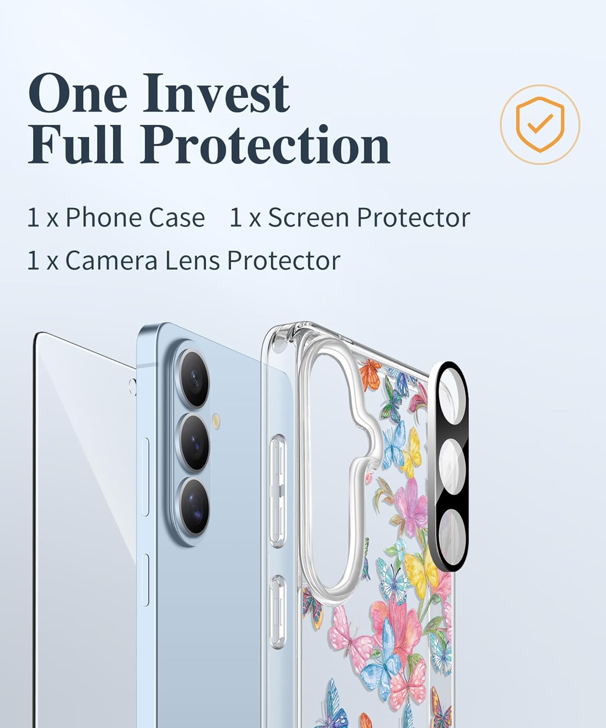 GVIEWIN Compatible with Samsung Galaxy S26 Plus Case