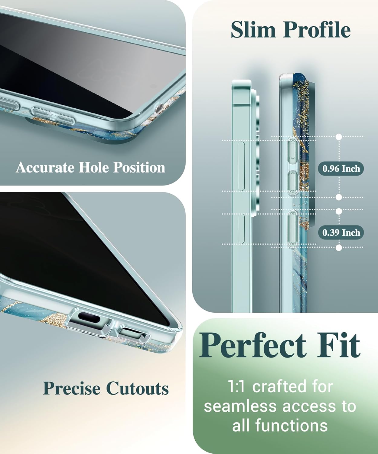 GVIEWIN Compatible with Samsung Galaxy S26 Plus Case