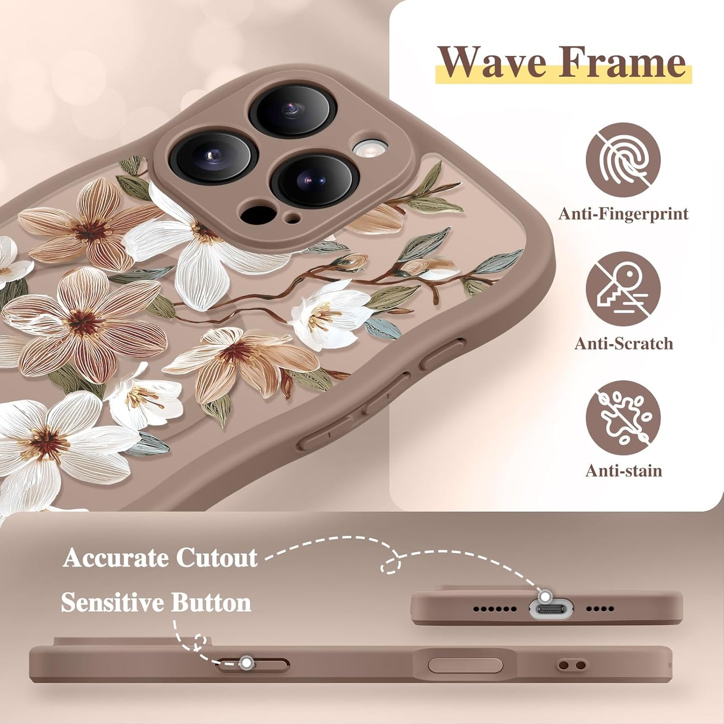 GVIEWIN for iPhone 16 Pro Max Case Compatible with MagSafe