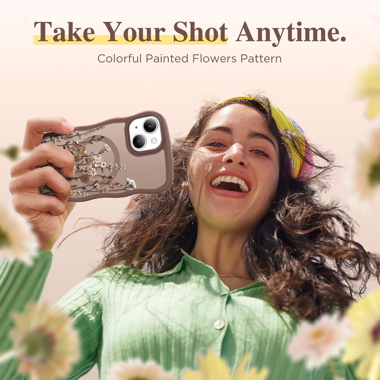 GVIEWIN Cute for iPhone 14 Case