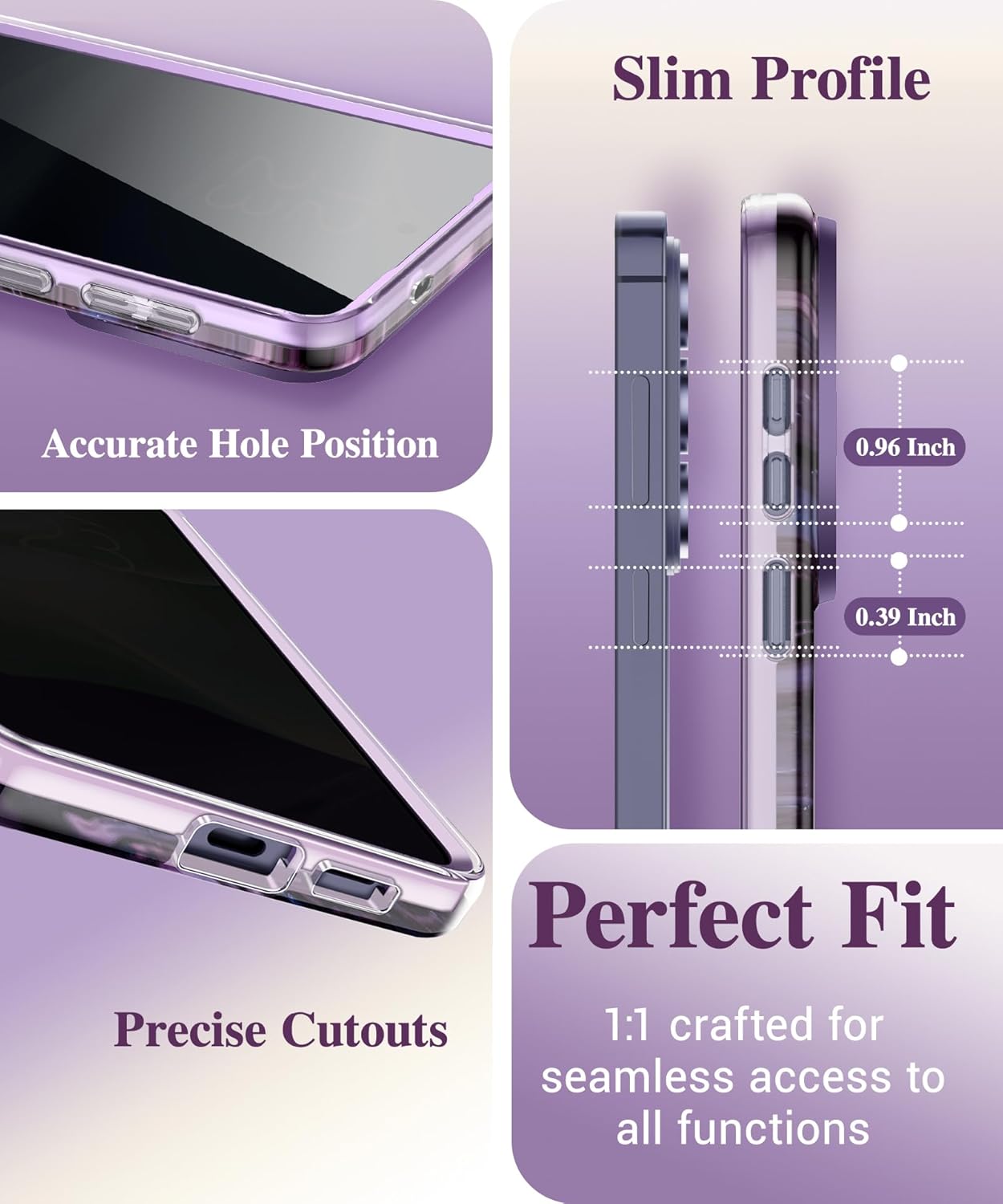 GVIEWIN Compatible with Samsung Galaxy S26 Plus Case