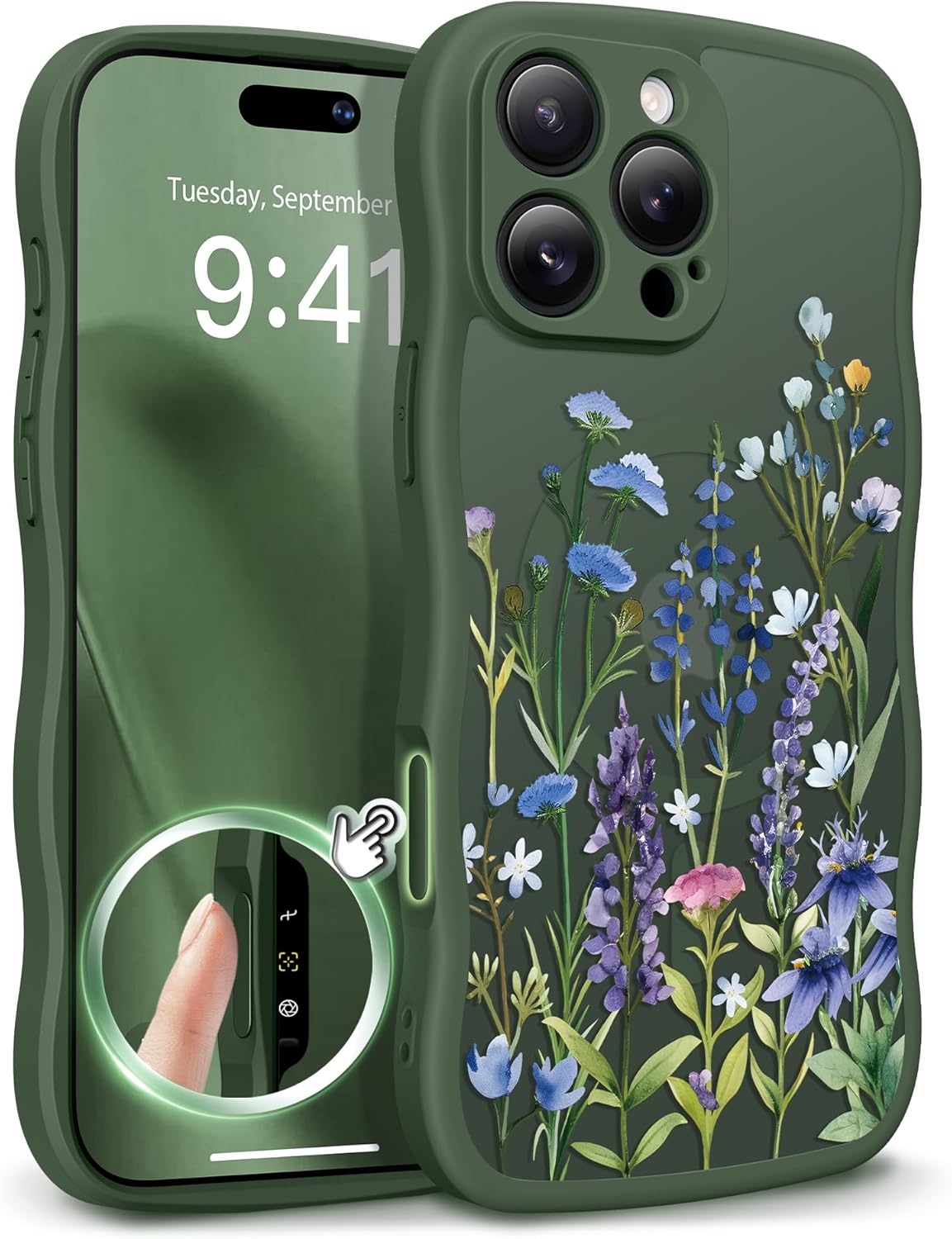 GVIEWIN for iPhone 16 Pro Max Case Compatible with MagSafe
