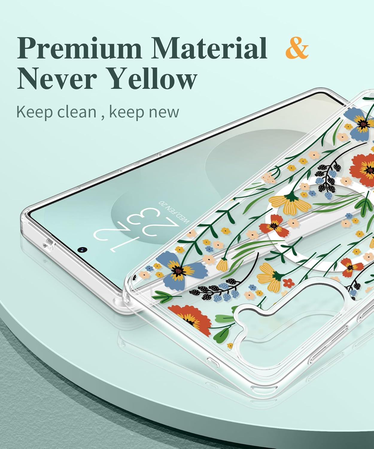 GVIEWIN Compatible with Samsung Galaxy S26 Plus Case