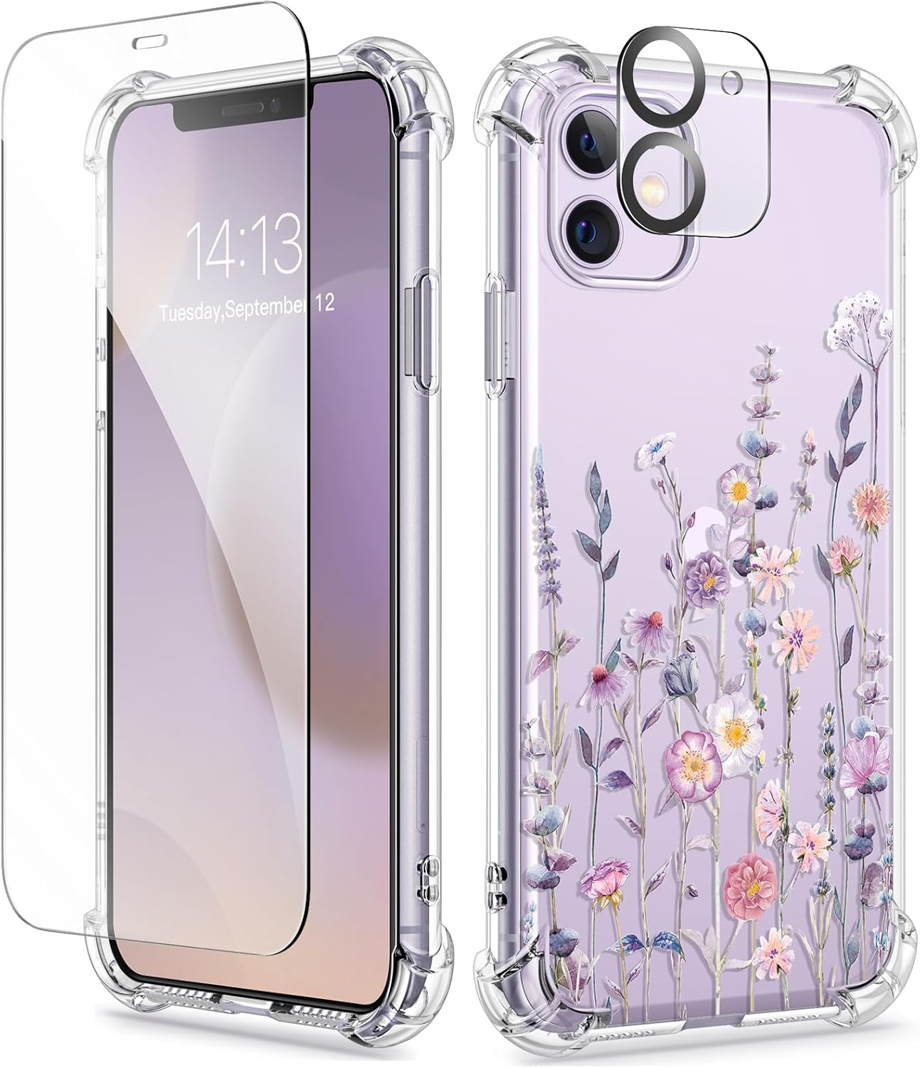 GVIEWIN for iPhone 11 painted case