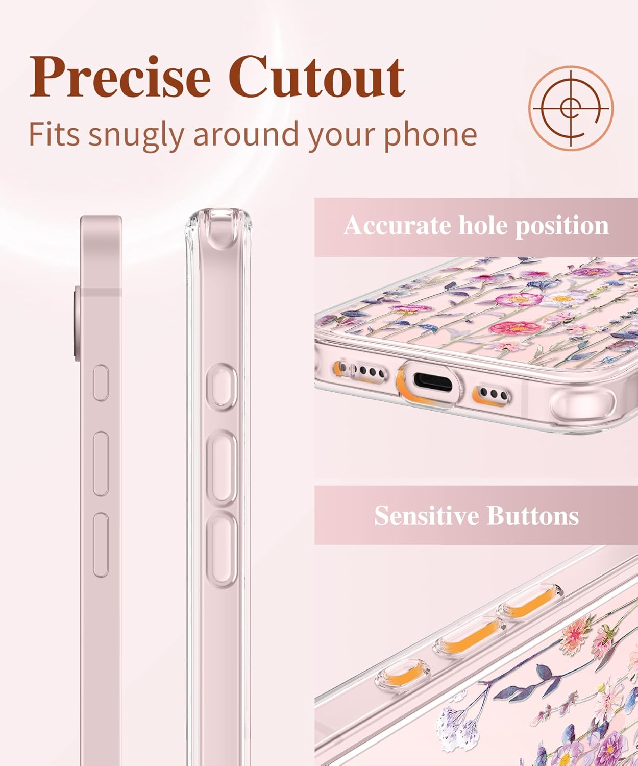 GVIEWIN for iPhone 17e Case & iPhone 16e Case