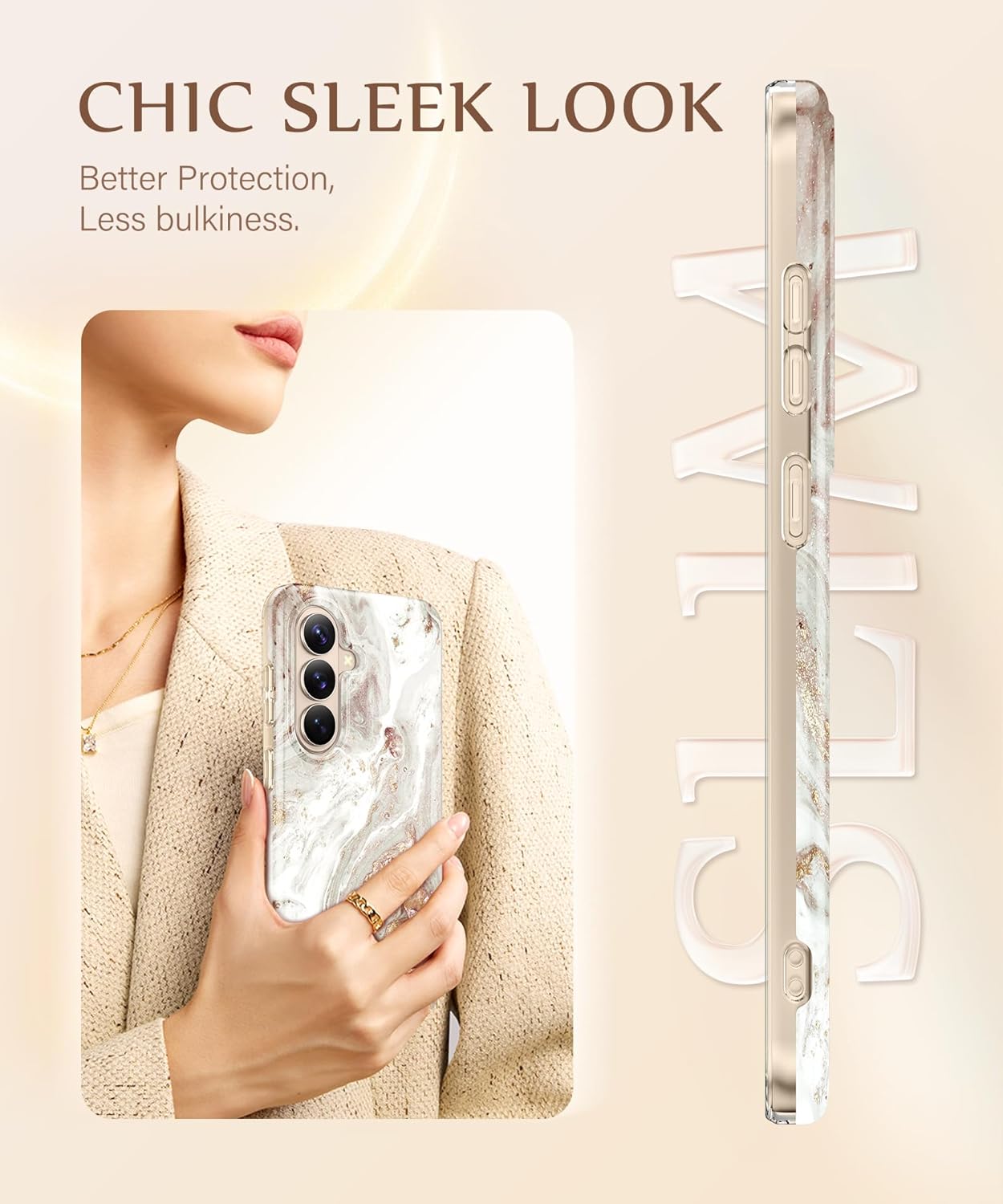 GVIEWIN Compatible with Samsung Galaxy S26 Case