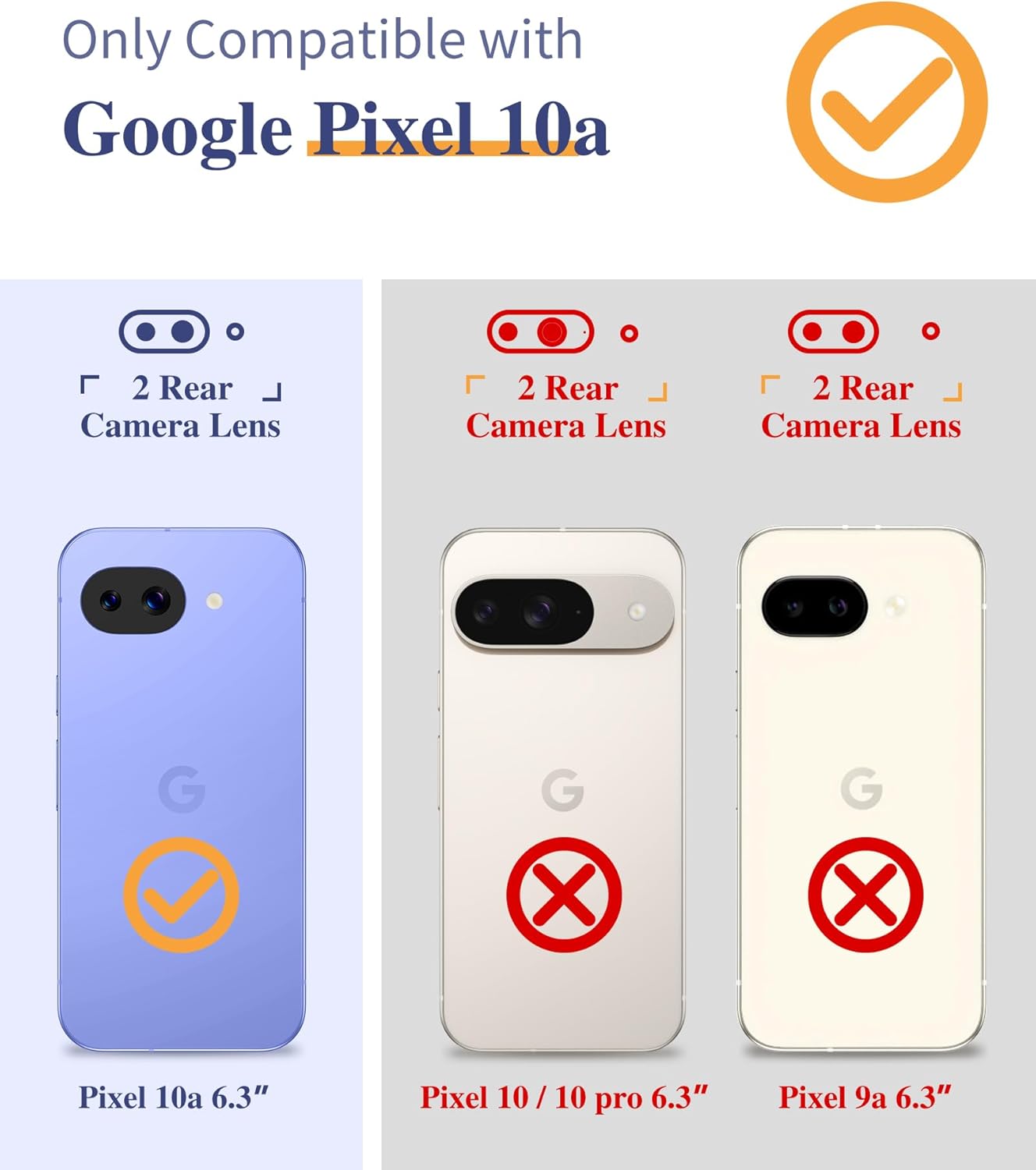 GVIEWIN for Google Pixel 10a Case