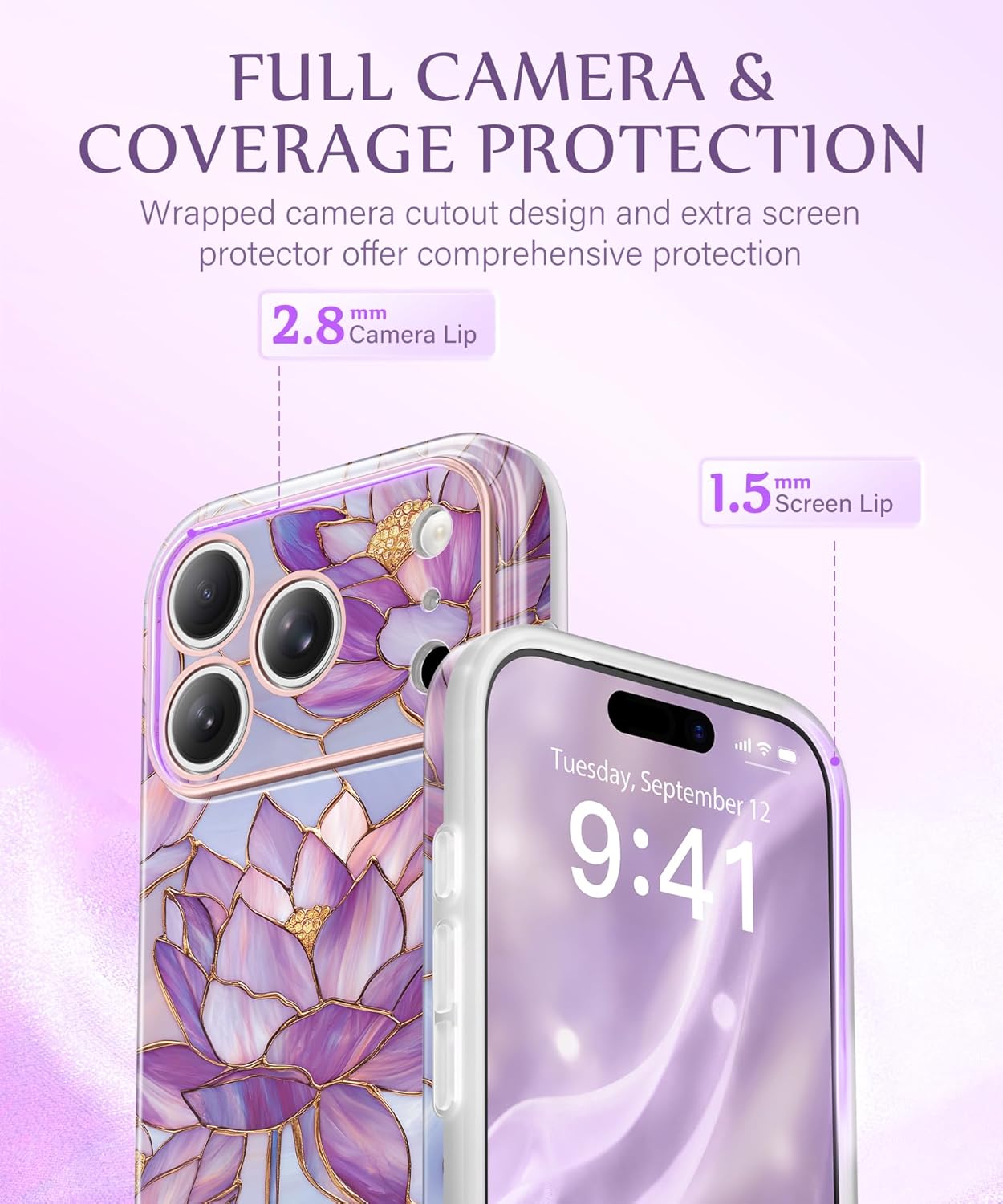 GVIEWIN for iPhone 17 Pro Case
