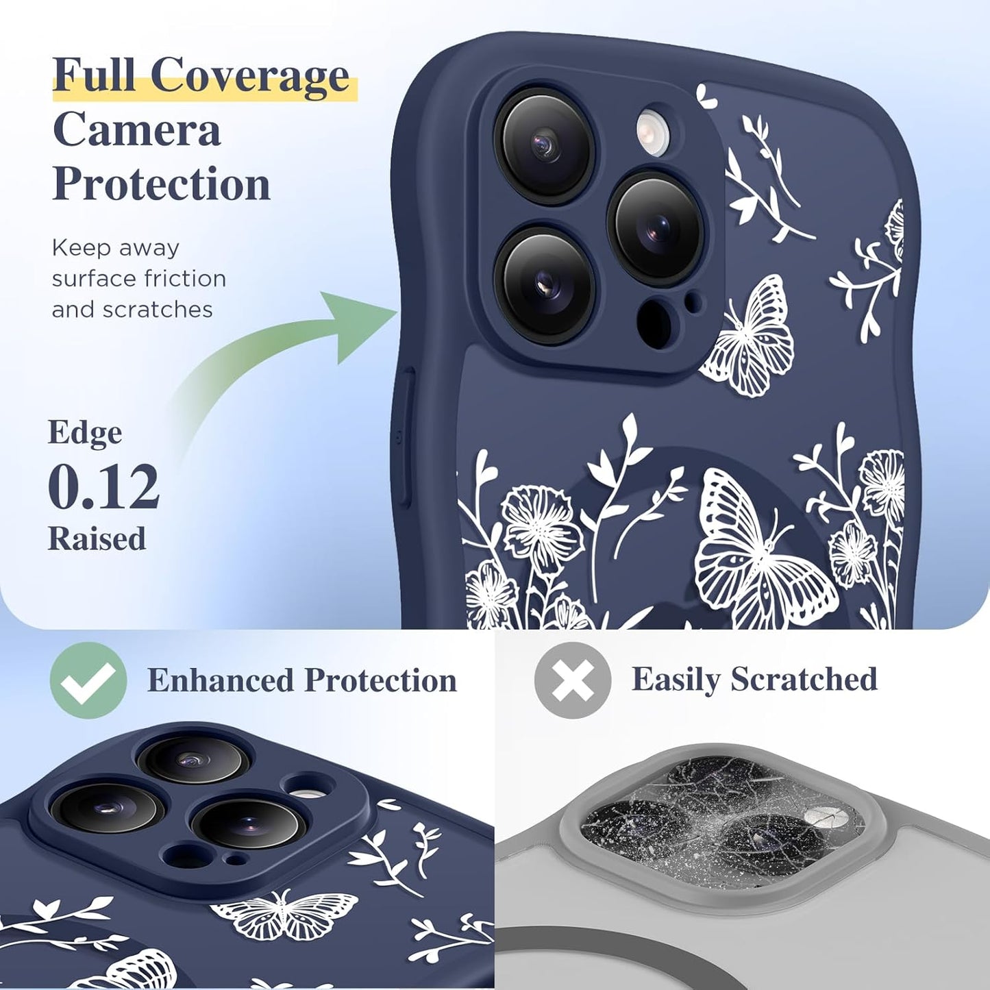 GVIEWIN for iPhone 16 Pro Max Case Compatible with MagSafe