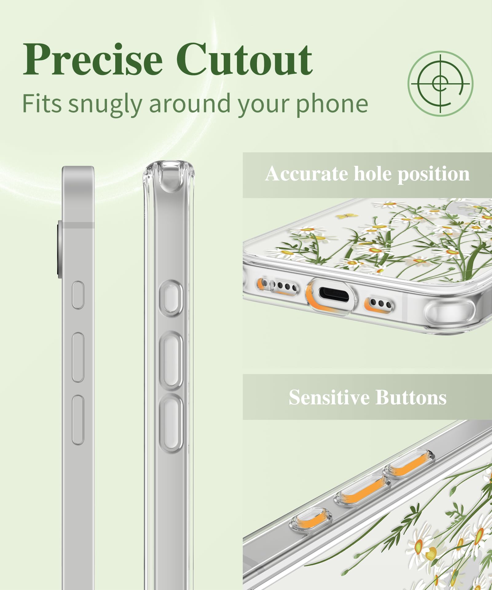 GVIEWIN for iPhone 17e Case with Screen Protector