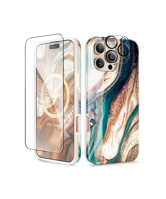 iPhone 16 Pro Magsafe Marble case
