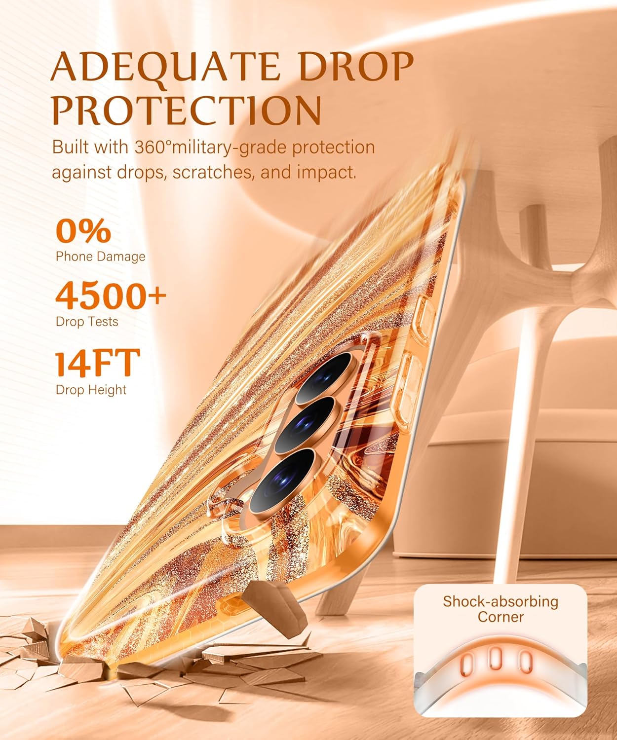 GVIEWIN Compatible with Samsung Galaxy S26 Case