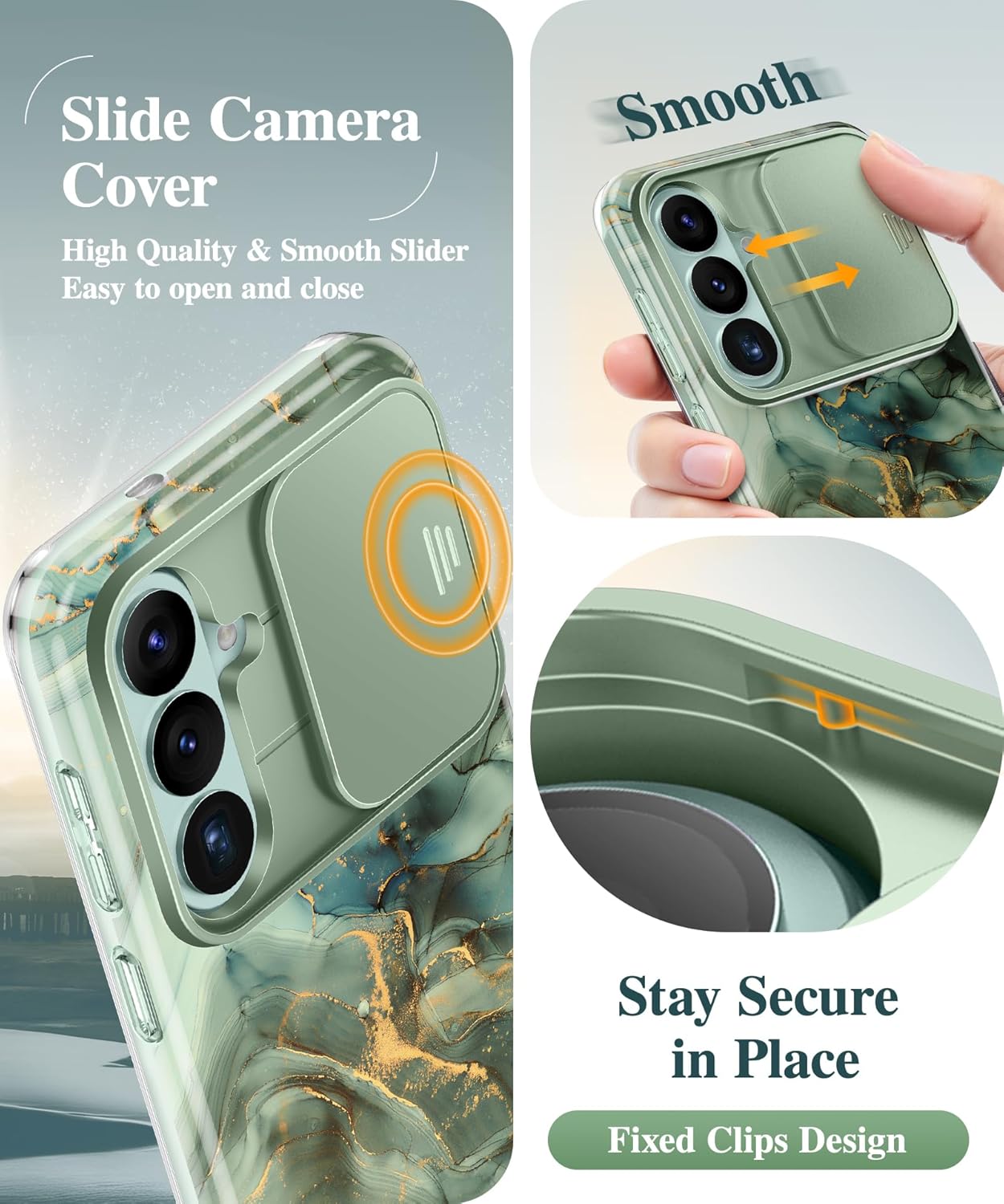 GVIEWIN Compatible with Samsung Galaxy S26 Plus Case