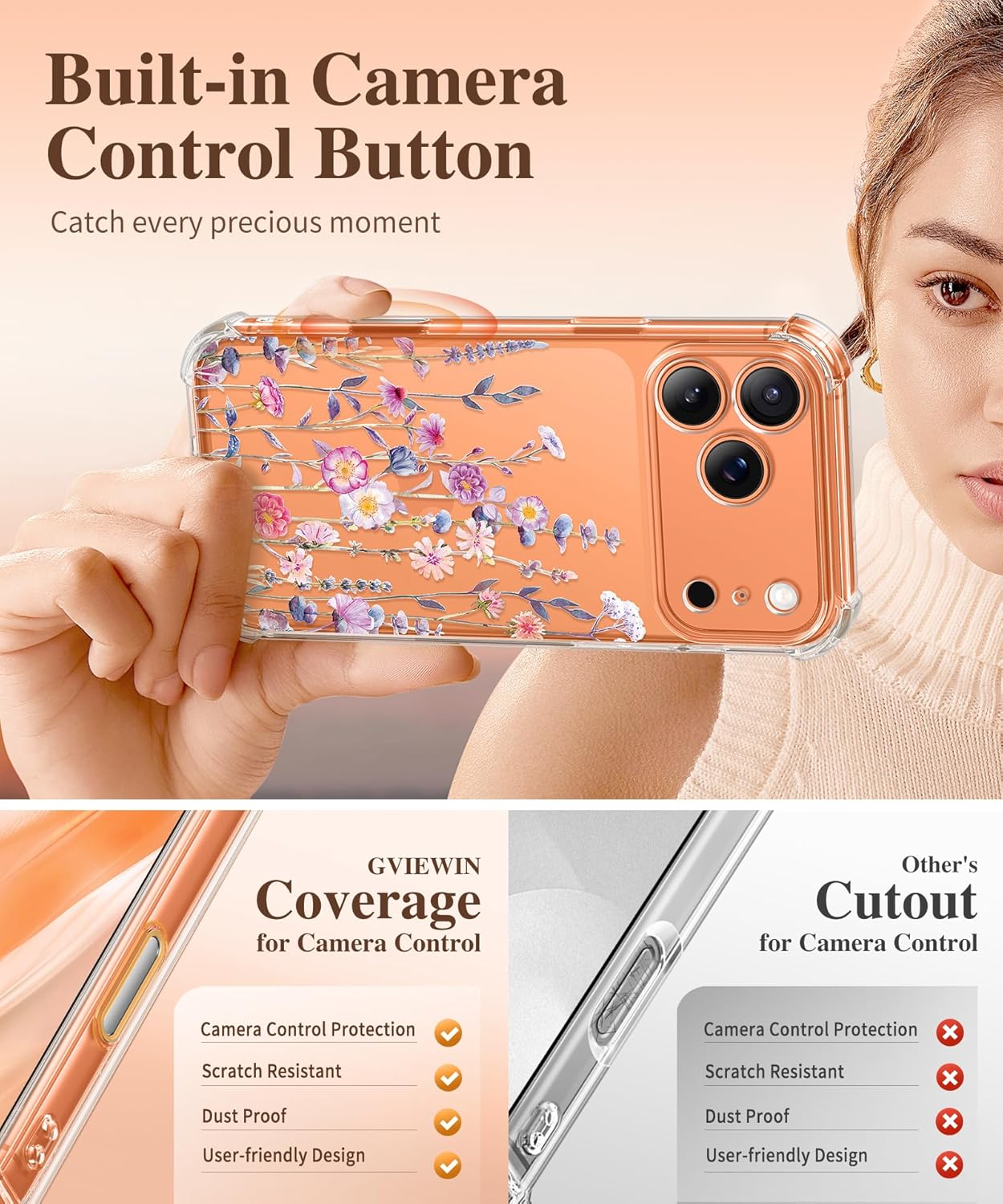 iPhone 17 Pro Max Case Floratopia