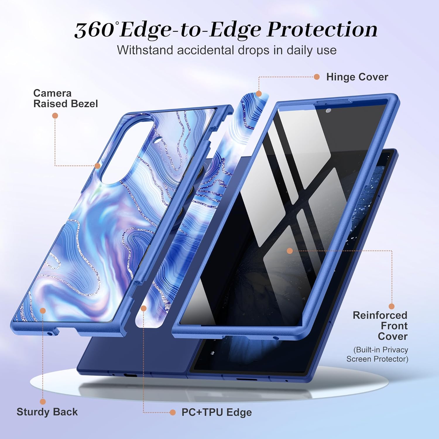 Magnetic Z Fold 7 Case