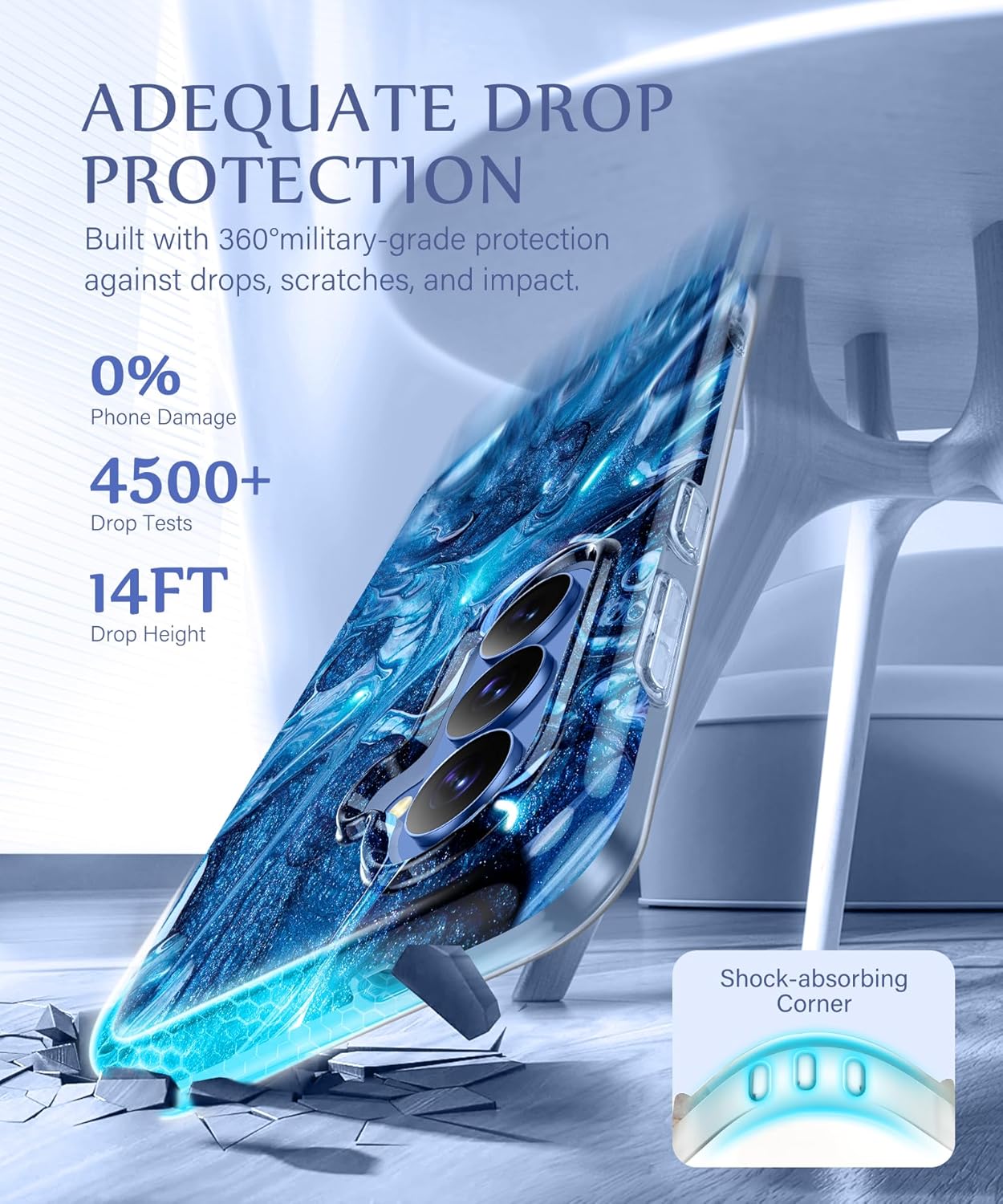 GVIEWIN Compatible with Samsung Galaxy S26 Case