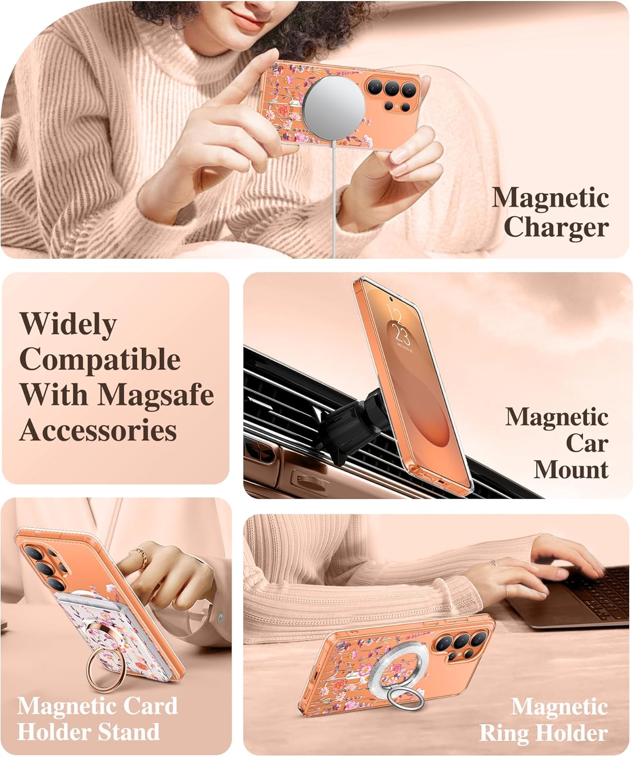 GVIEWIN Compatible with Samsung Galaxy S26 Ultra Case