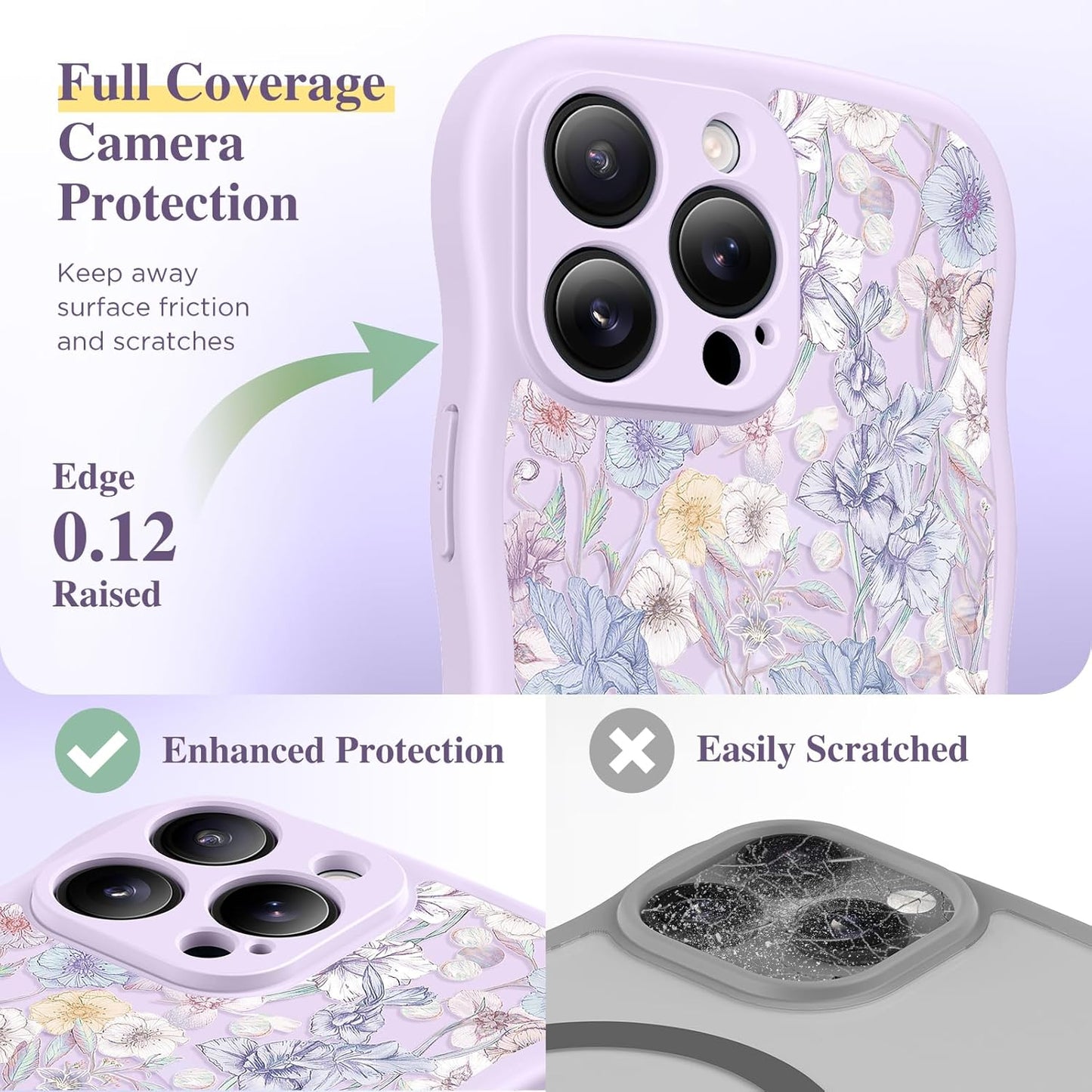GVIEWIN for iPhone 16 Pro Case Compatible with MagSafe