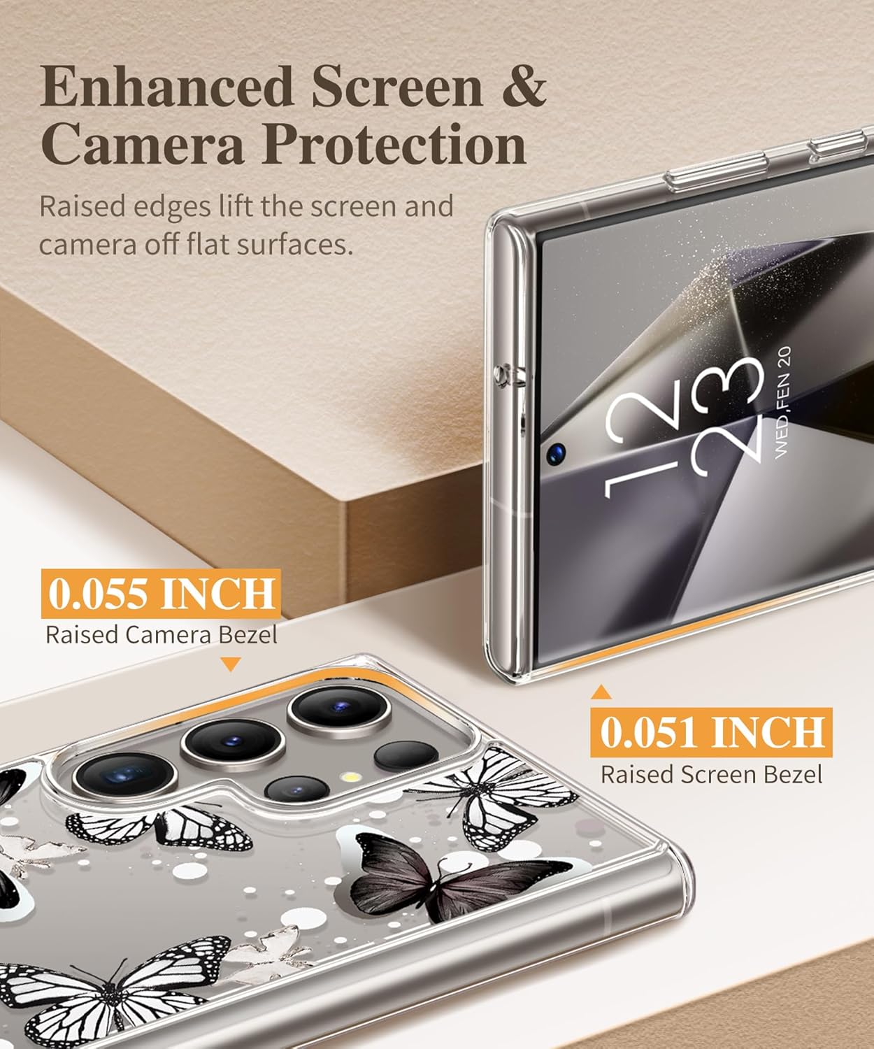 GVIEWIN for Samsung Galaxy S24 Ultra Case