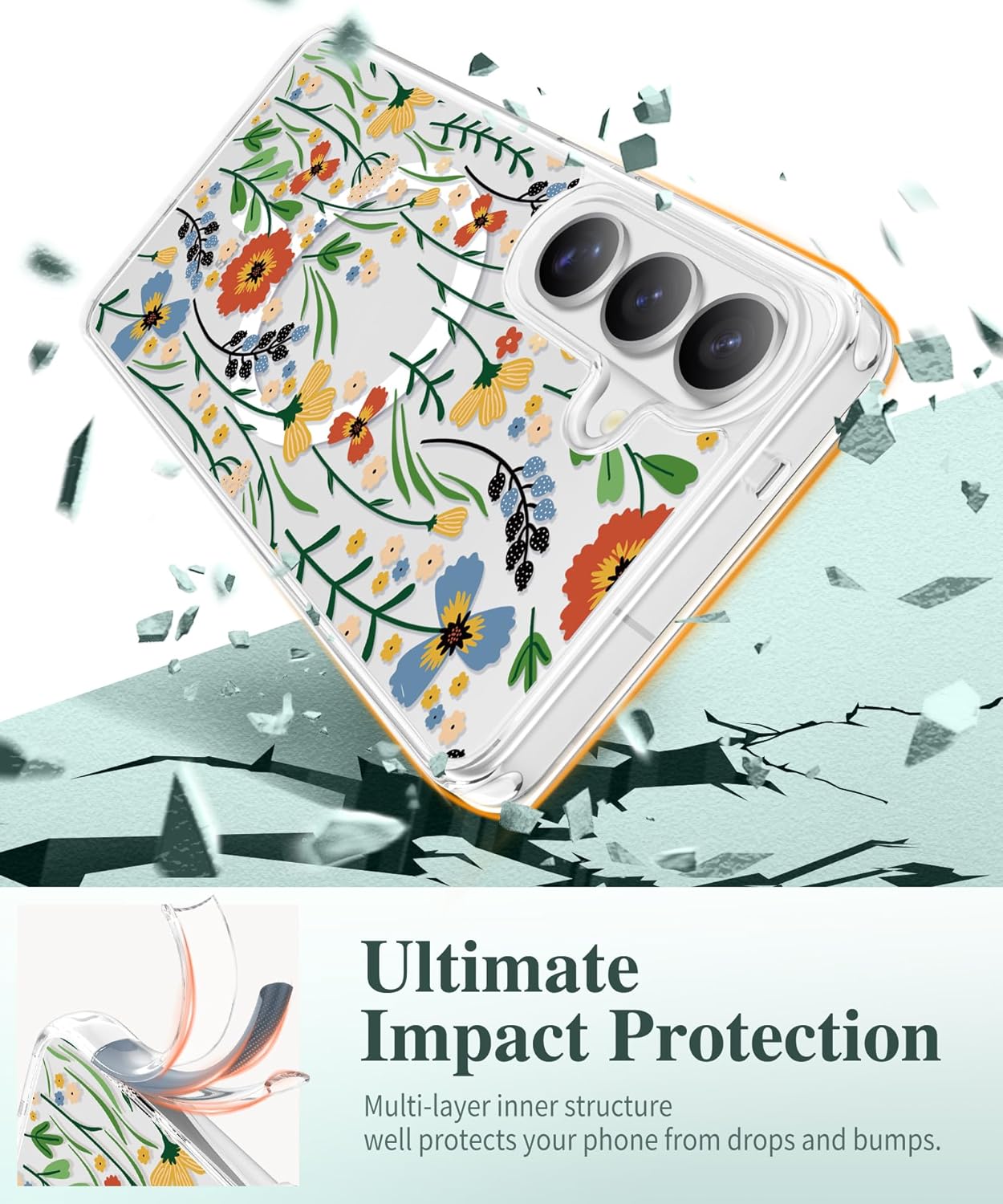 GVIEWIN Compatible with Samsung Galaxy S26 Plus Case
