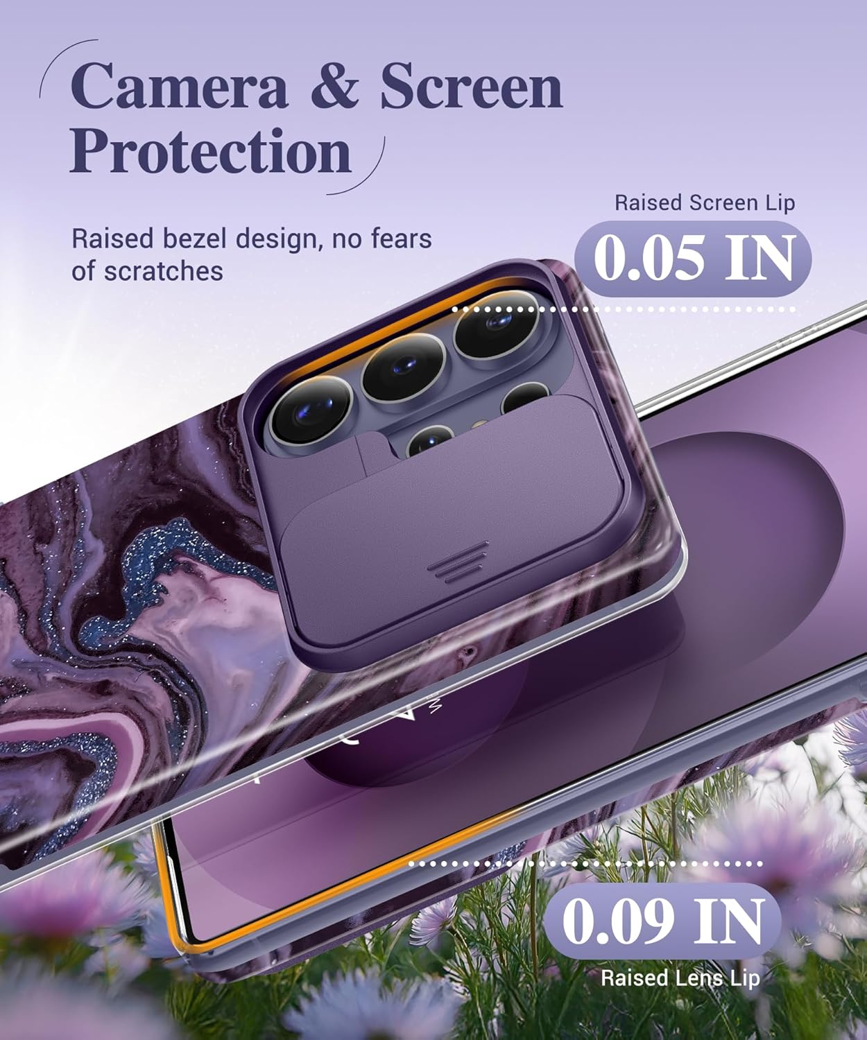 GVIEWIN Compatible with Samsung Galaxy S26 Ultra Case